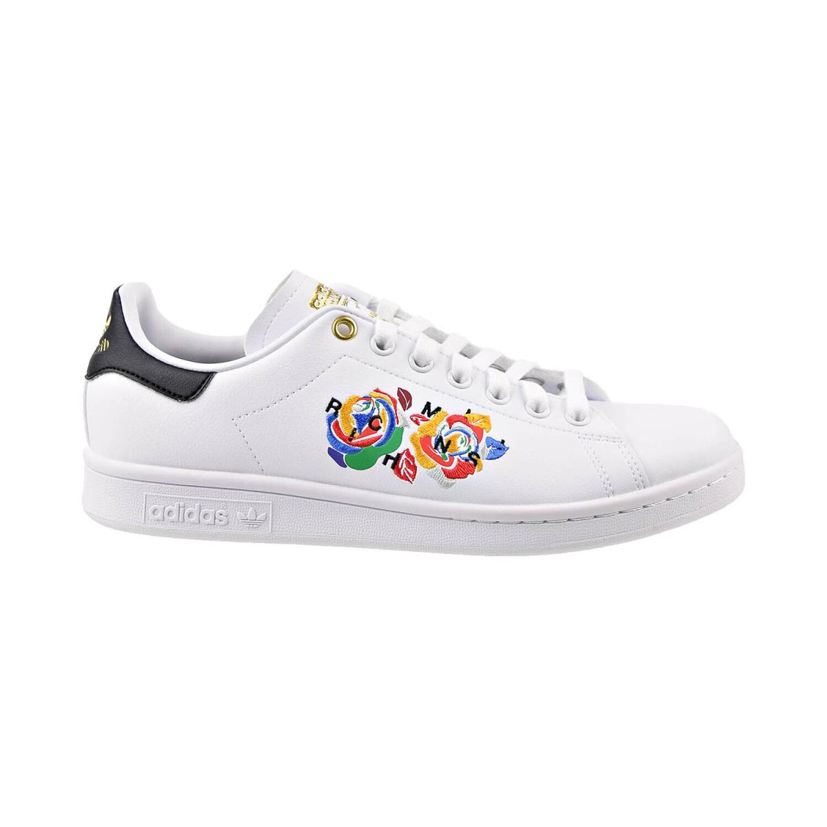 Adidas Rich Mnisi Stan Smith Women`s Shoes Cloud White-gold Metallic GW0567 - Cloud White-Supplier Colour-Gold Metallic