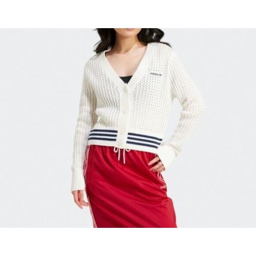 Adidas Knit Cardigan Womens - White / IX1049 / Expedited