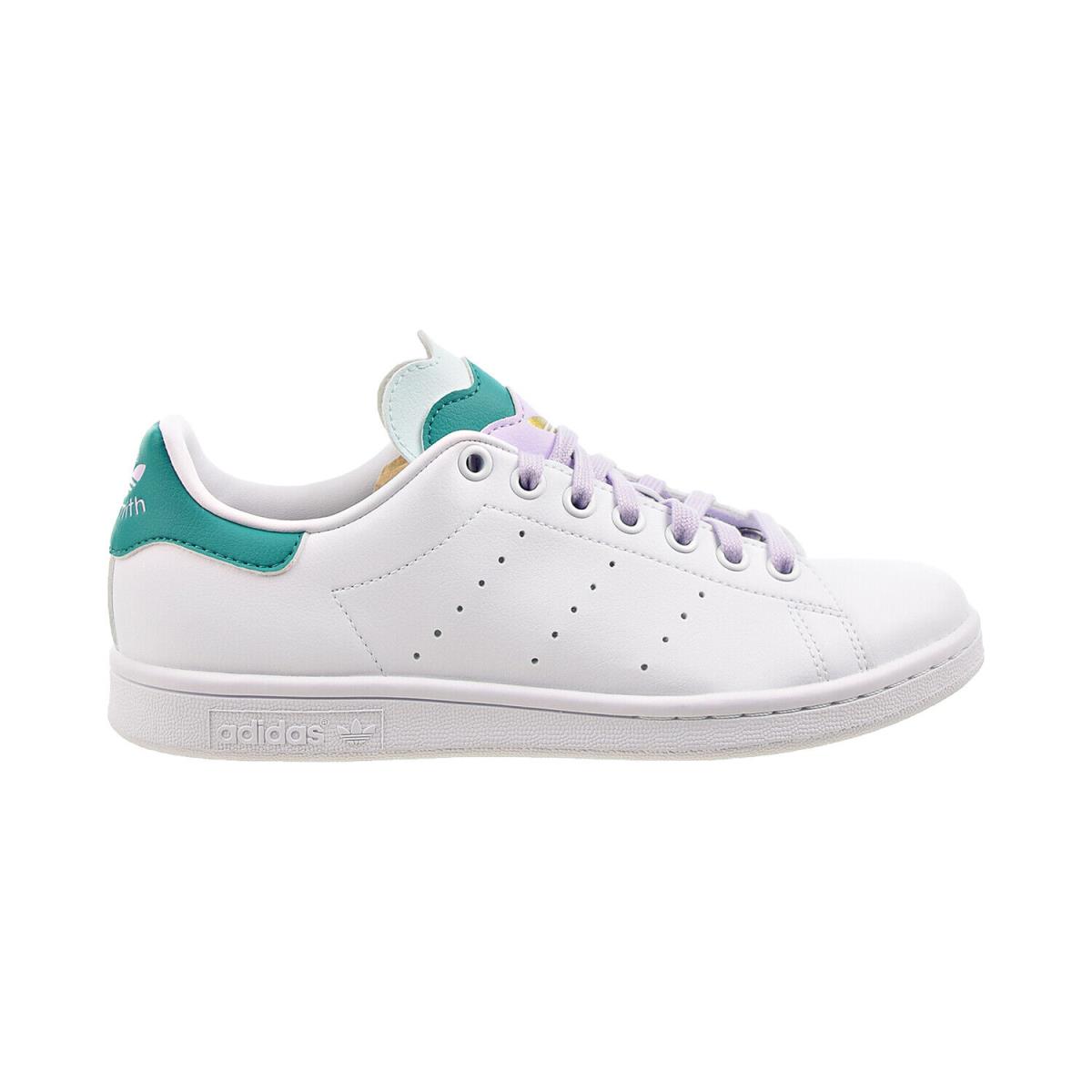 Adidas Stan Smith Women`s Shoes Cloud White-purple Tint-hale Mint H03942 - Cloud White-Purple Tint-Hale Mint