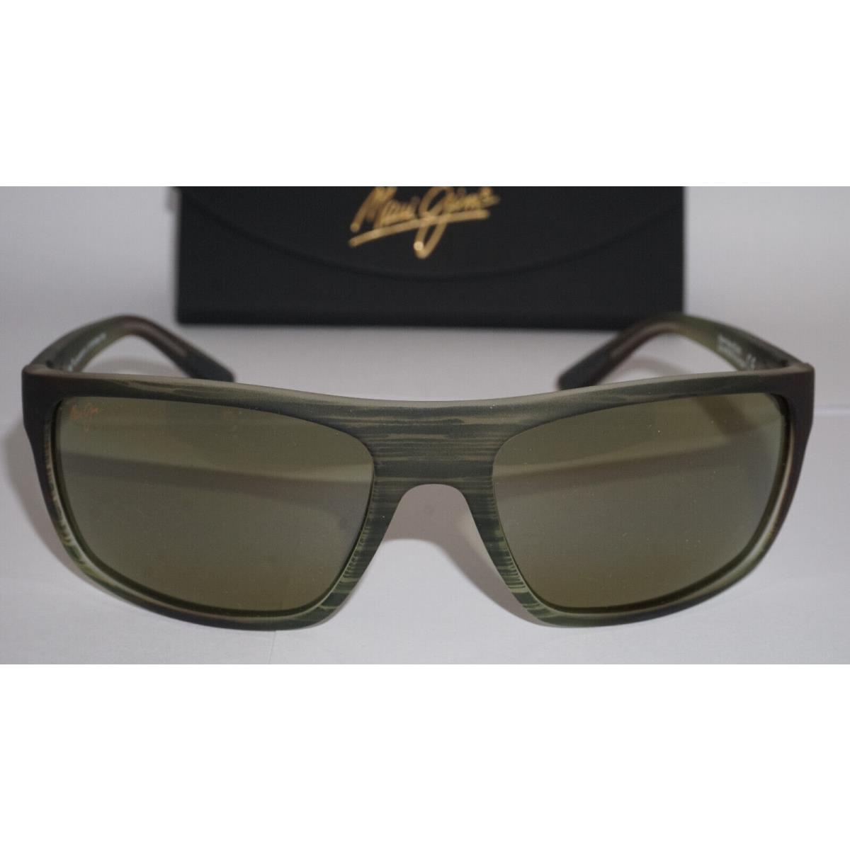 Maui Jim Sunglasses Byron Bay MJ746-15MR Matte Green Green Polar 62 19 125