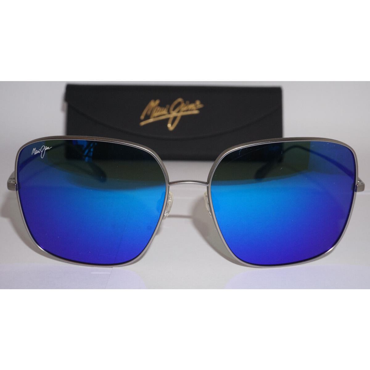 Maui Jim Sunglasses Triton Gunmetal Blue Mirror Polar MJ546N 11B 61 16 145