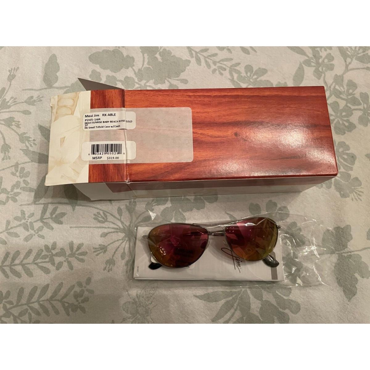 Maui Jim MJ000458 Rose Gold / Maui Sunrise