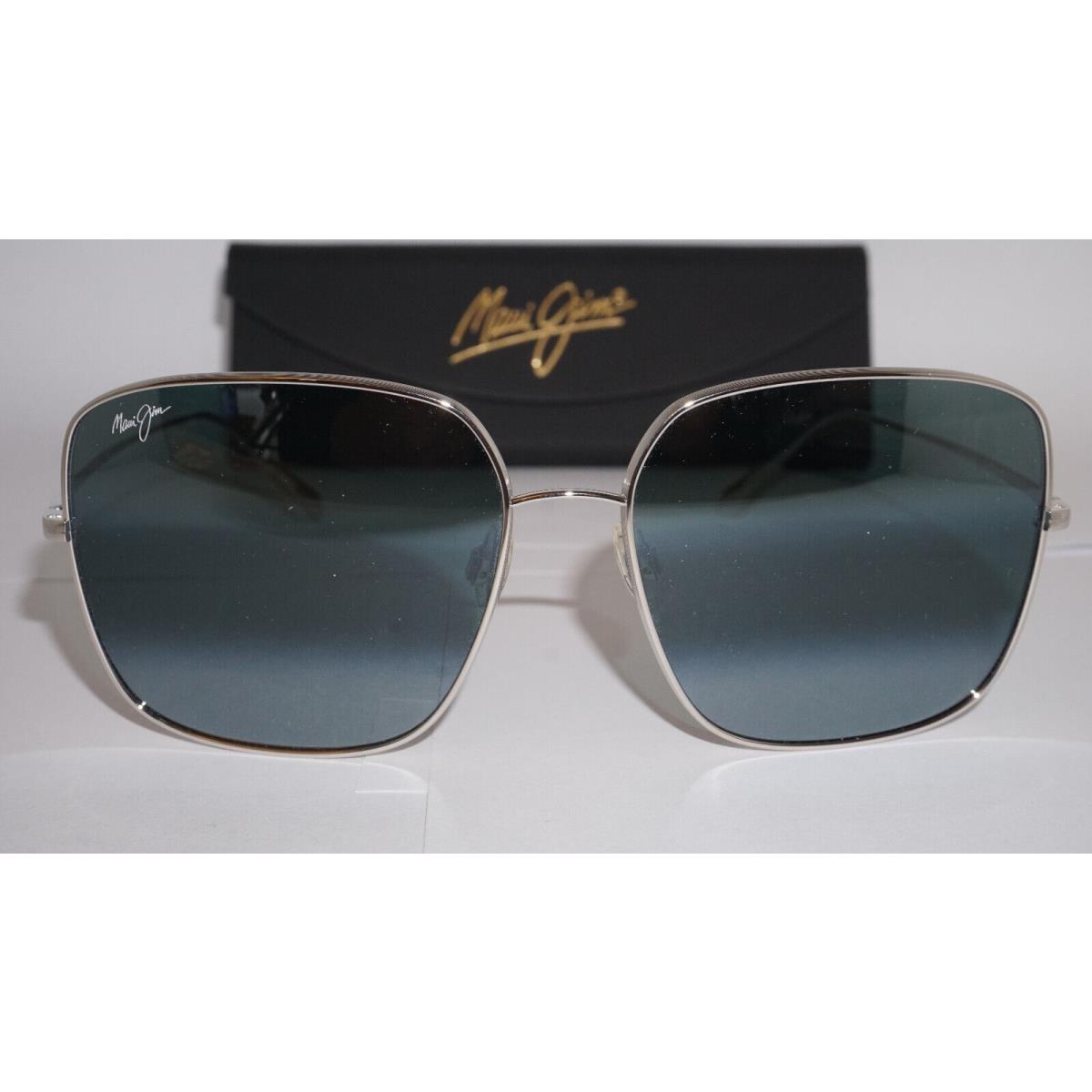 Maui Jim Sunglasses Triton Silver Blue Polarized MJ546N-17 61 16 145