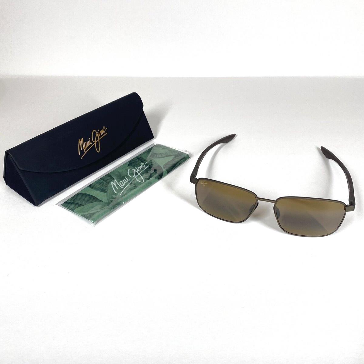 Maui Jim Sunglasses Kaala Unisex Hcl Bronze Polarized Italy H856-01