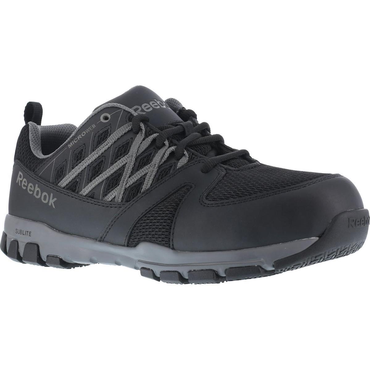 Reebok Sublite Steel Toe Static-dissipative Slip-resistant Work Athletic Shoe