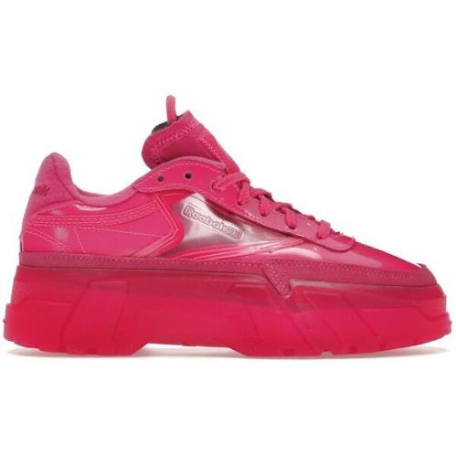 Reebok Club C Cardi Dynamic Pink Women`s Sz 8