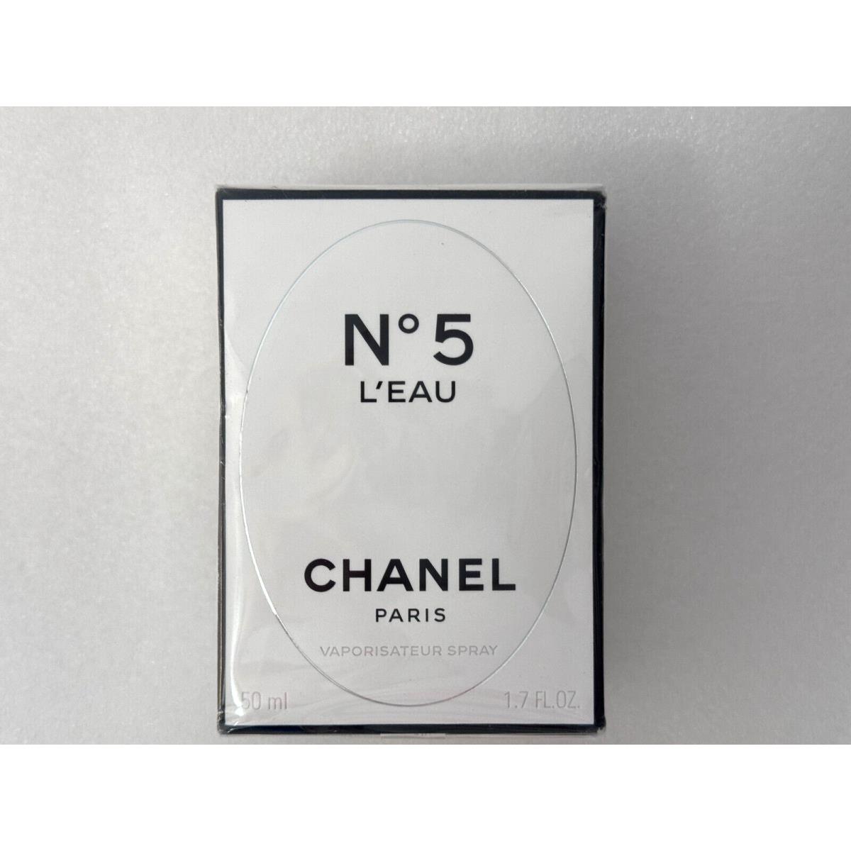 Chanel No 5 L`eau 1.7 oz Eau De Toilette Spray Limited Edition Water Drop Bottle