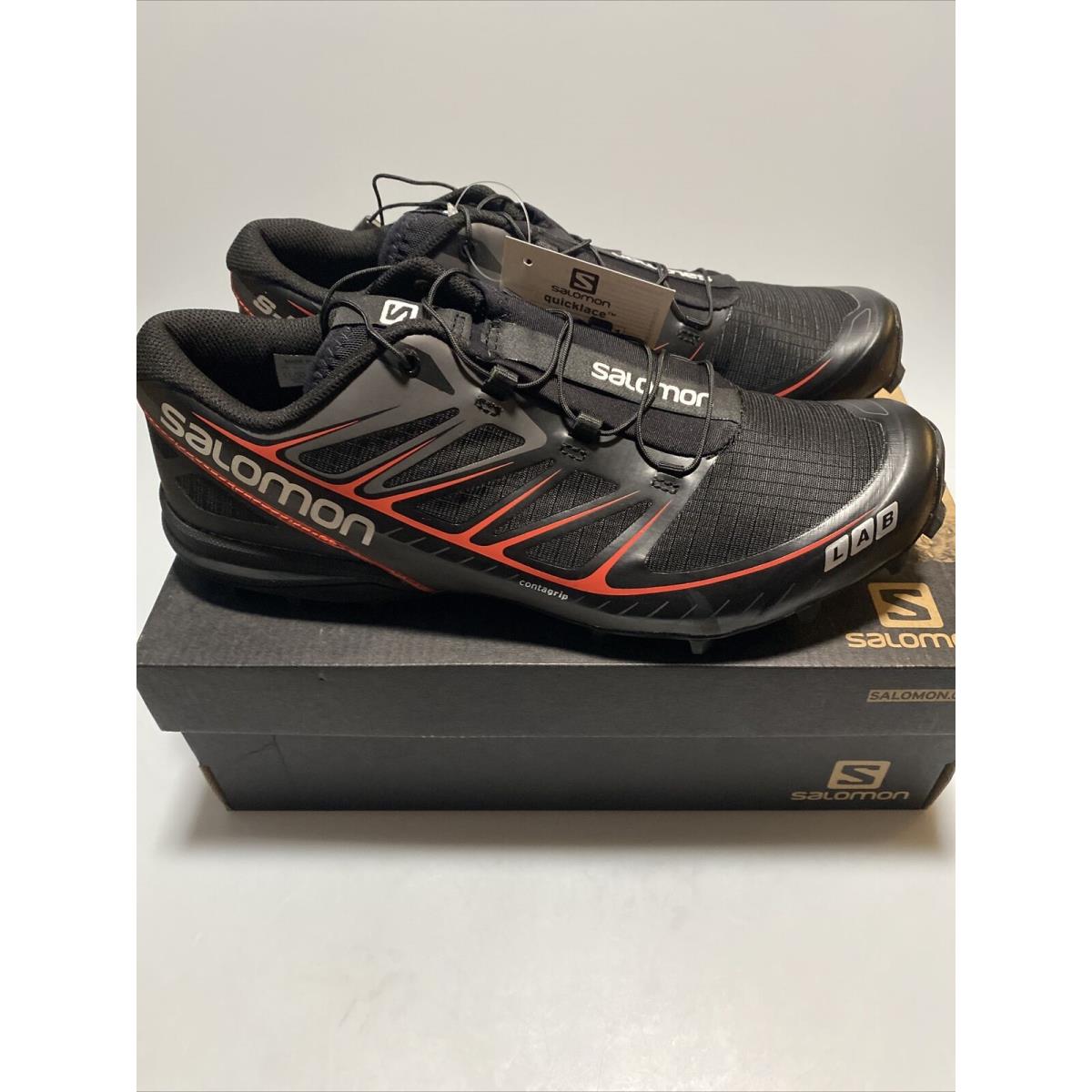 Salomon S-lab Speed Trail Running Shoes Black L3784560030 Unisex Men 9 Women 10