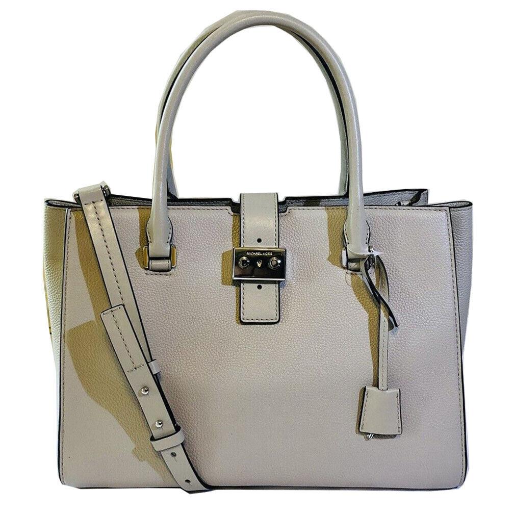 Kors Bond Large Satchel Cement