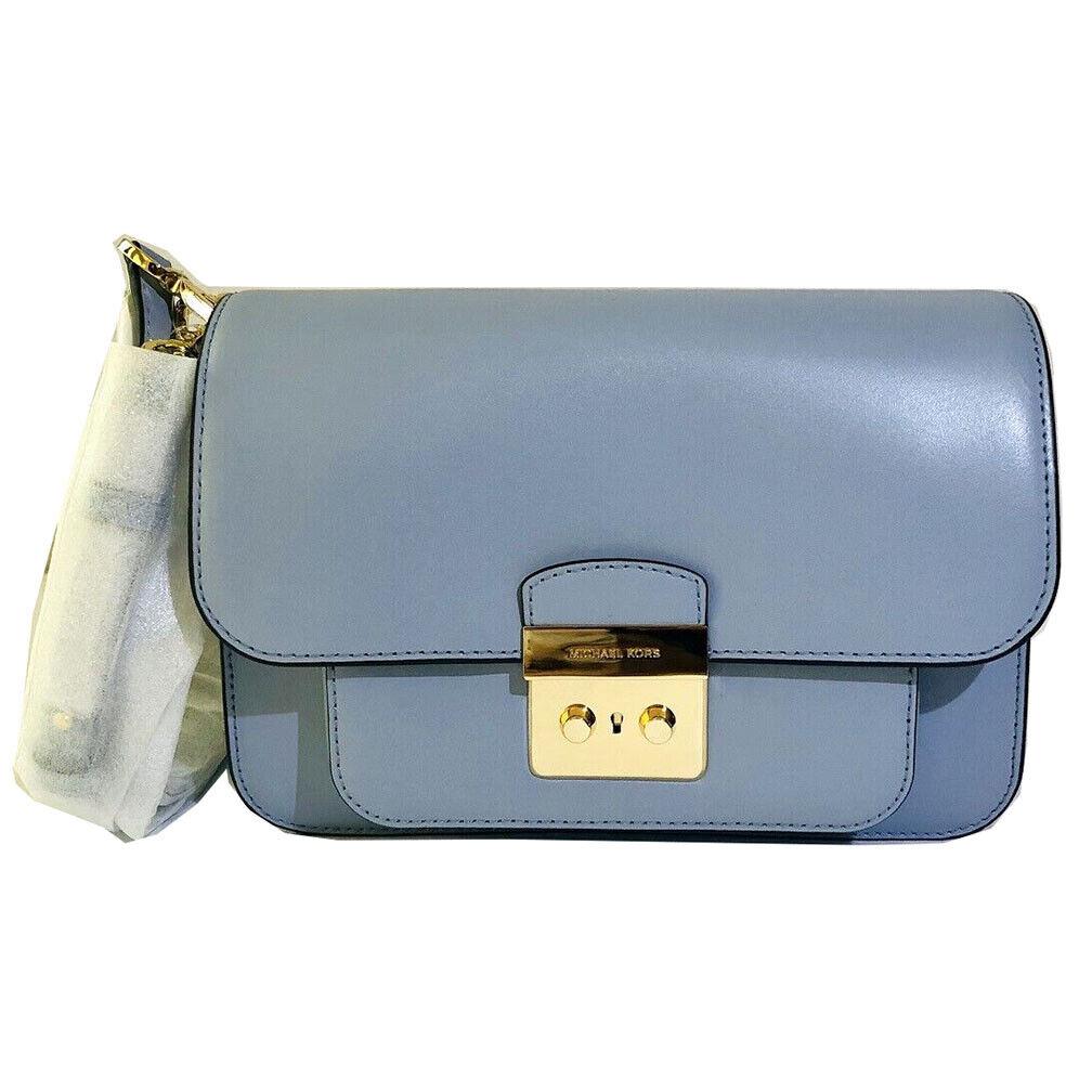 Kors Sloan Editor Large Shoulder Bag Pale Blue