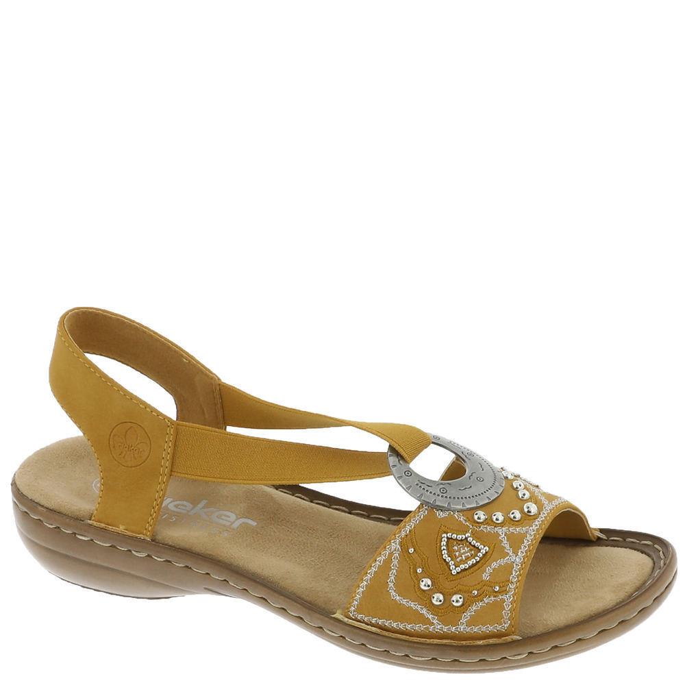 Rieker Regina B9 Women`s Sandal - Mustard