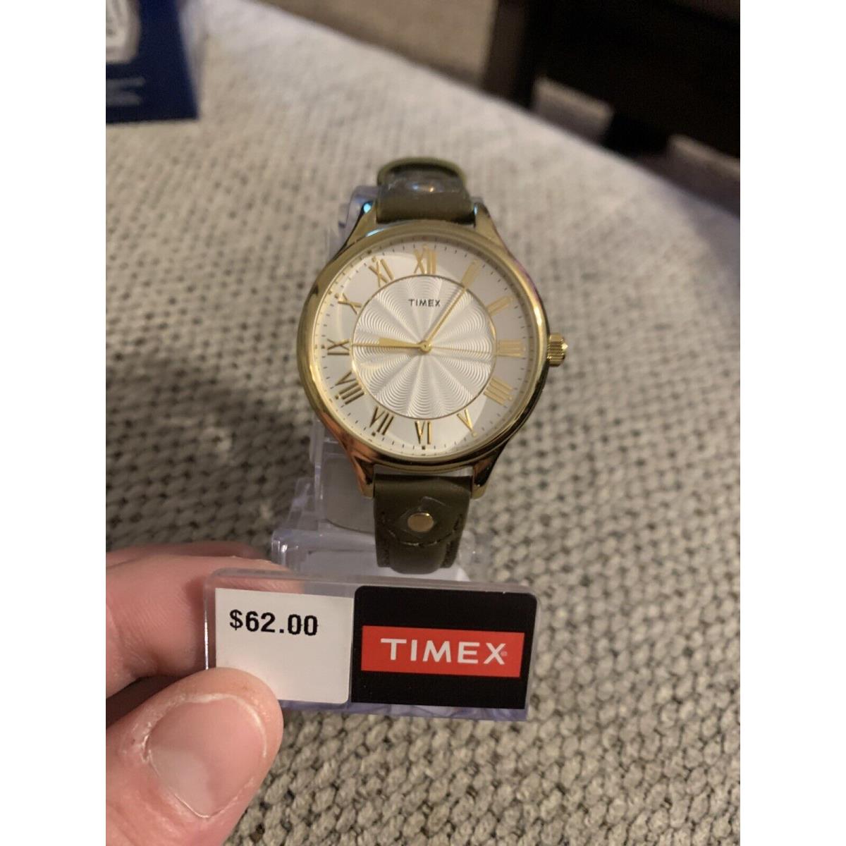 Timex Women`s Watch Leather Strap Watch TW2R43000