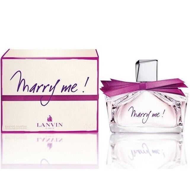 Marry ME Lanvin 2.5 oz / 75 ml Eau de Parfum Edp Women Perfume Spray