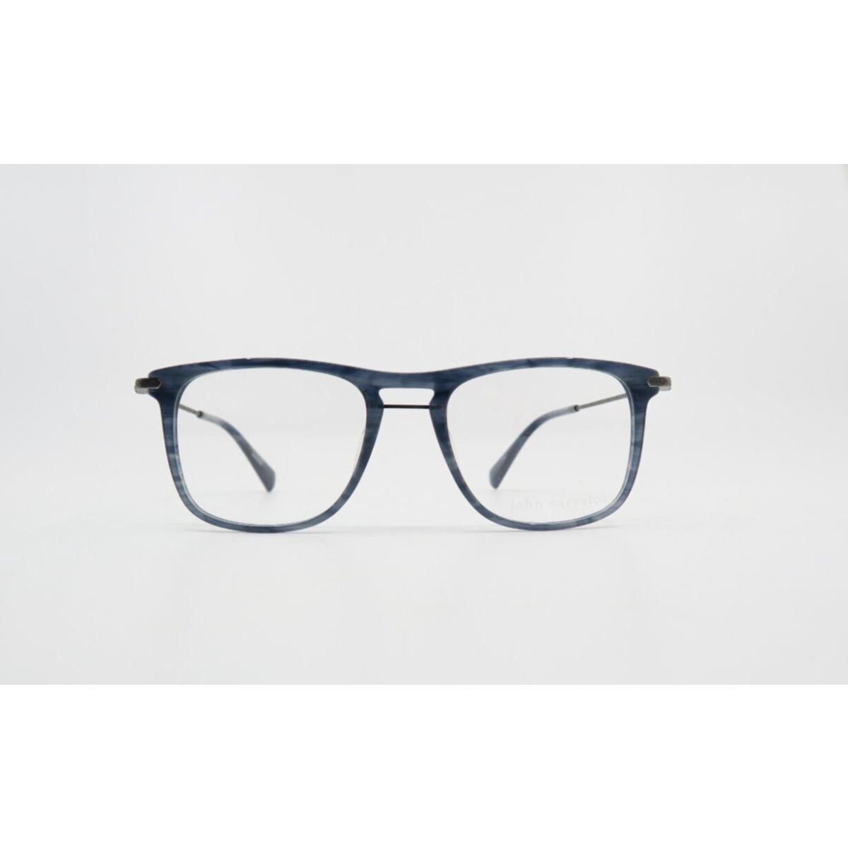 John Varvatos VJV420 52mm Blue Horn Men`s Eyeglasses