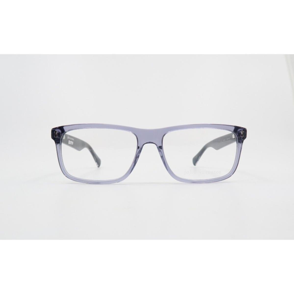 John Varvatos V417 56mm Smoke and Black Men`s Eyeglasses