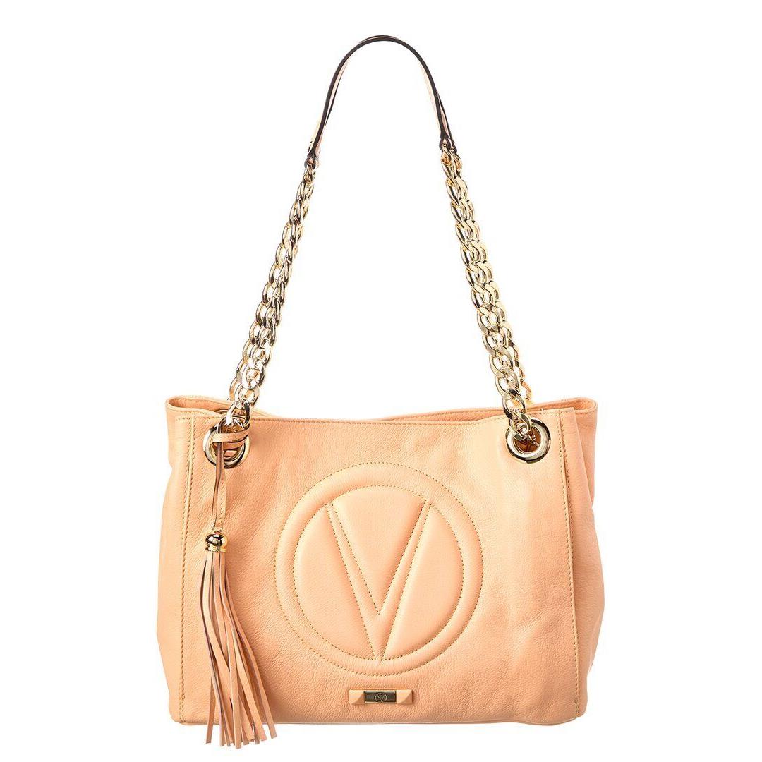 Valentino By Mario Valentino Luisa Signature Leather Shoulder Bag Women`s Pink