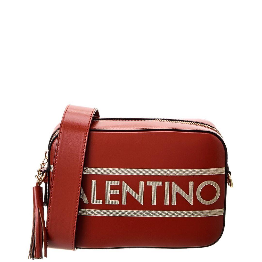 Valentino By Mario Valentino Babette Lavoro Leather Crossbody Women`s Red