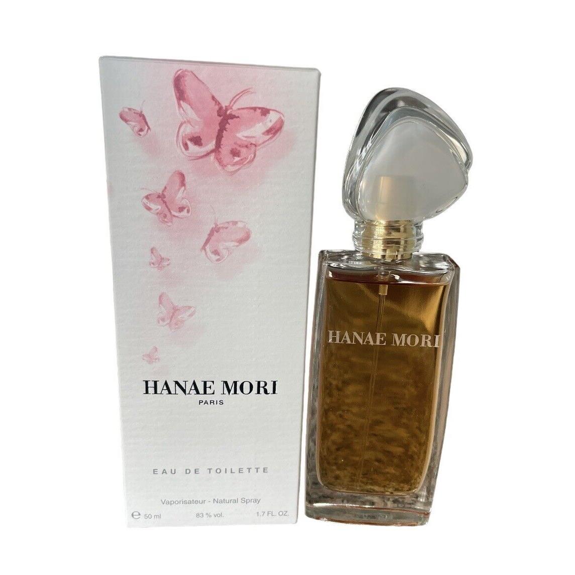 Hanae Mori Pink Butterfly 1.7 Oz-50 ML Edt Spray For Women Rare