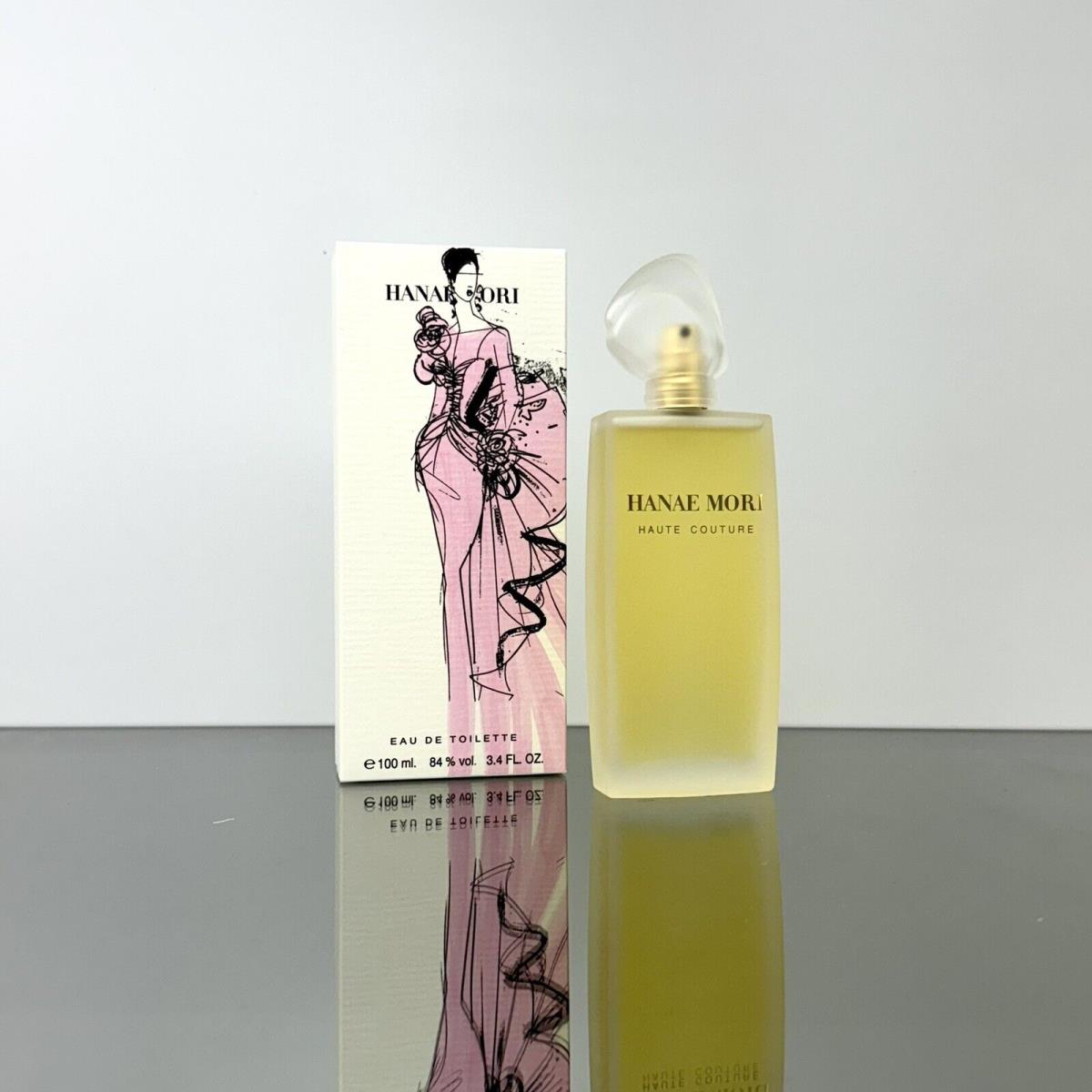 Hanae Mori Haute Couture Women Perfume 3.4oz-100ml Edt Spray New-sealed BU49