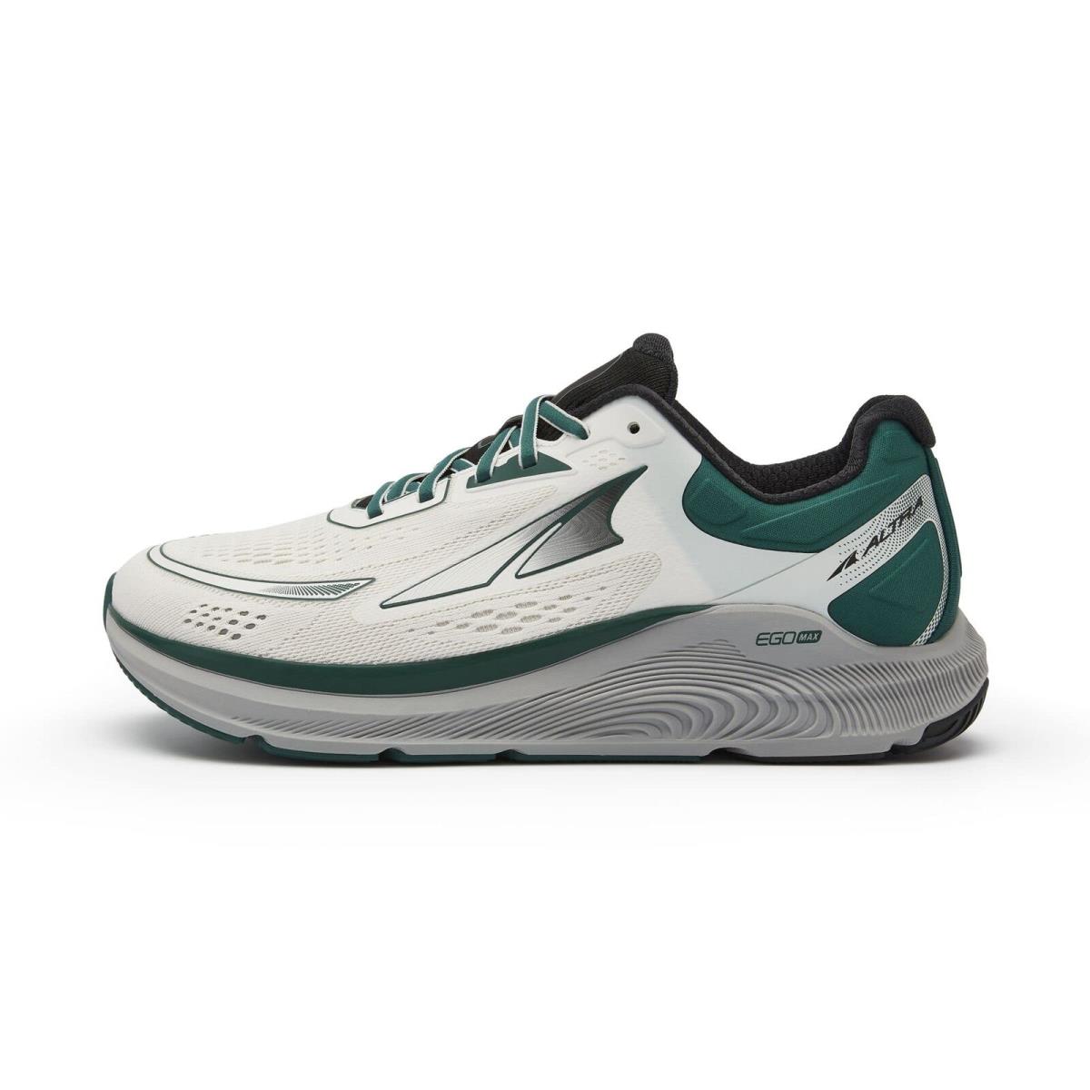 Altra Men`s AL0A5471 Paradigm 6 Road Running Shoe White/green - 11.5 M US