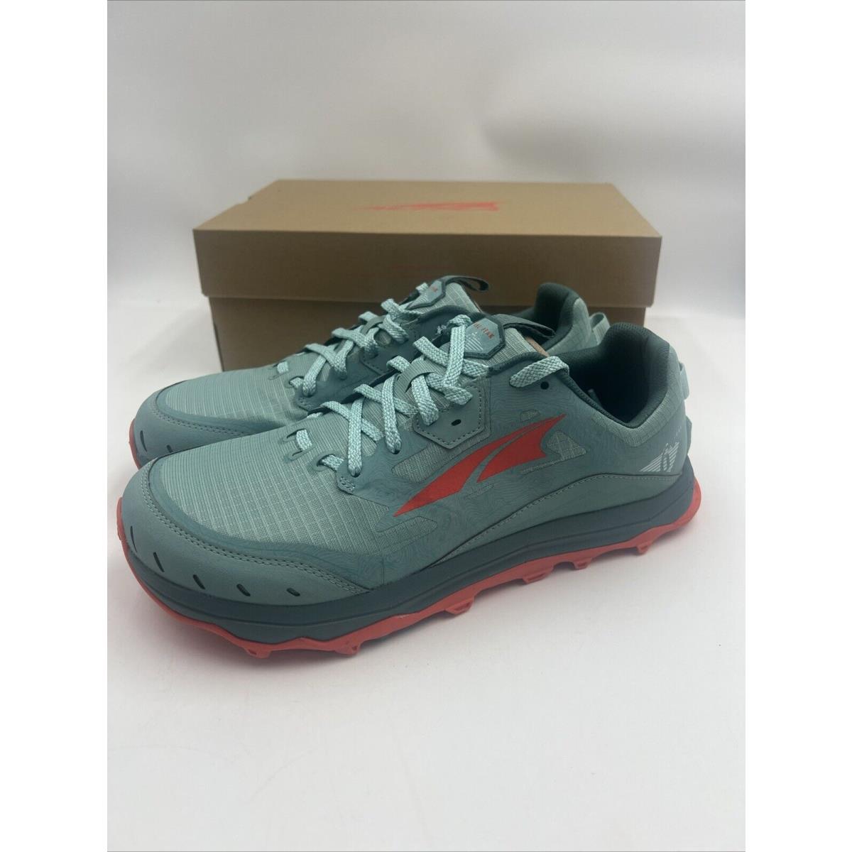 Altra Women`s Lone Peak 6 Trail Running Shoes Dusty Teal Size 11.5