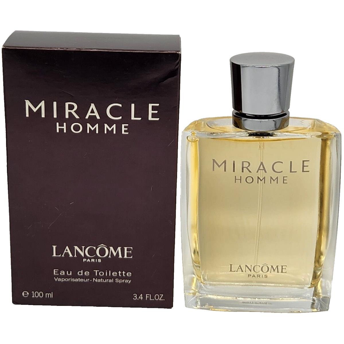 Miracle Homme By Lancome Eau de Toilette Spray 3.4 fl oz