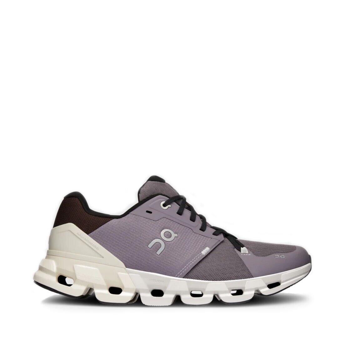 ON Running ON-71.98094 Men`s Cloudflyer 4 in Shark/pearl - Medium - Purple