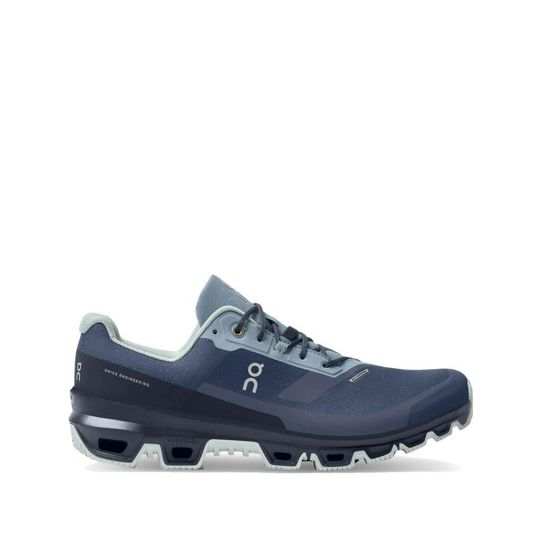 ON Running ON-32.99049 Men`s On Cloudventure Waterproof in Denim/midnight - Blue