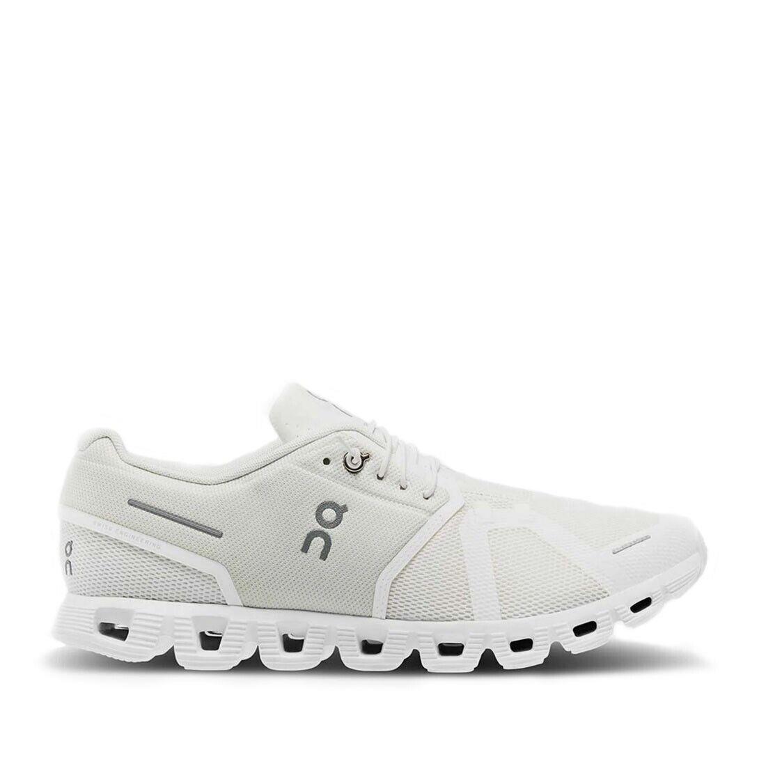 Size 13 - ON Running ON-59.98376 Men`s Cloud 5 in Undyed White - Medium