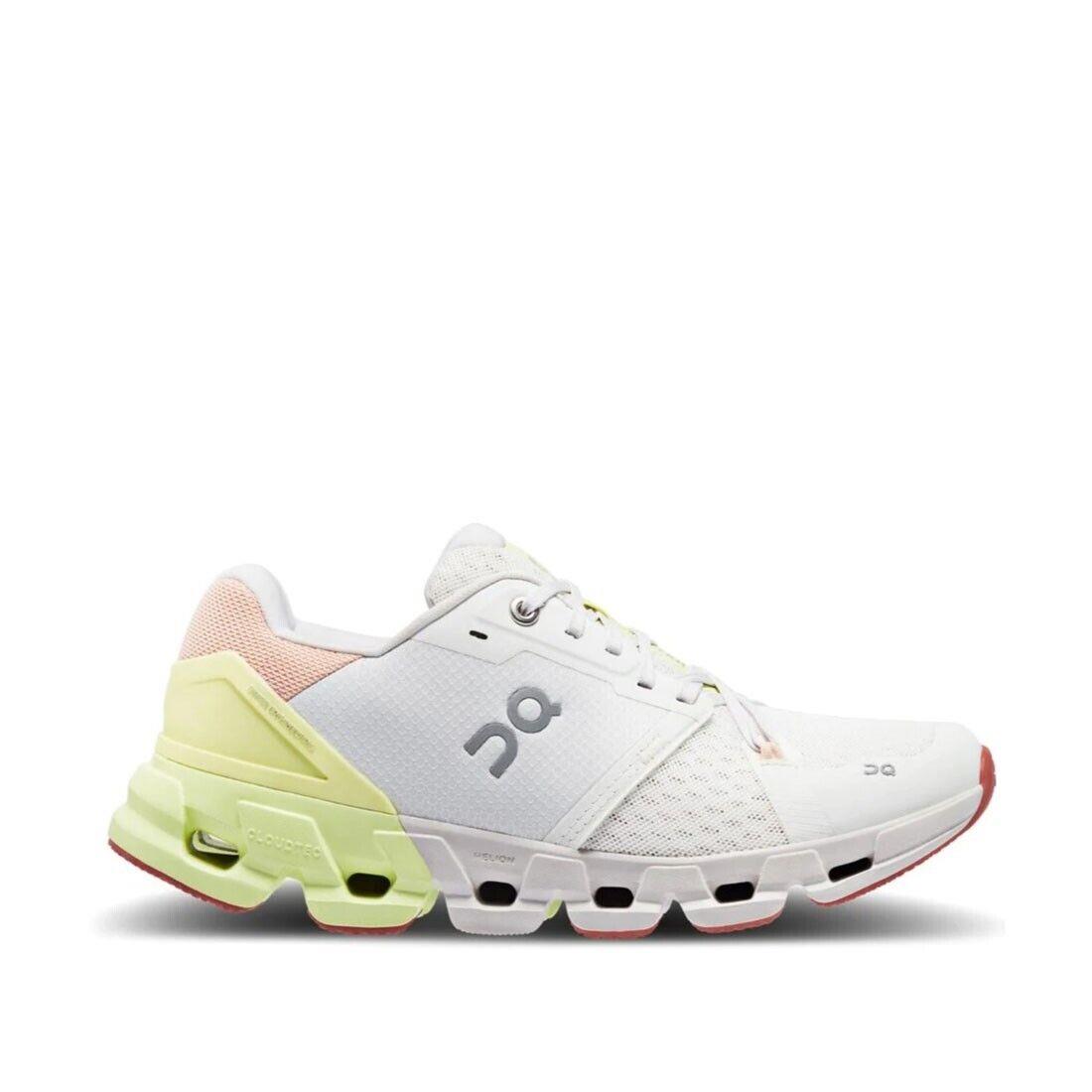 ON Running ON-71.98249 Women`s Cloudflyer 4 in White Hay - Medium