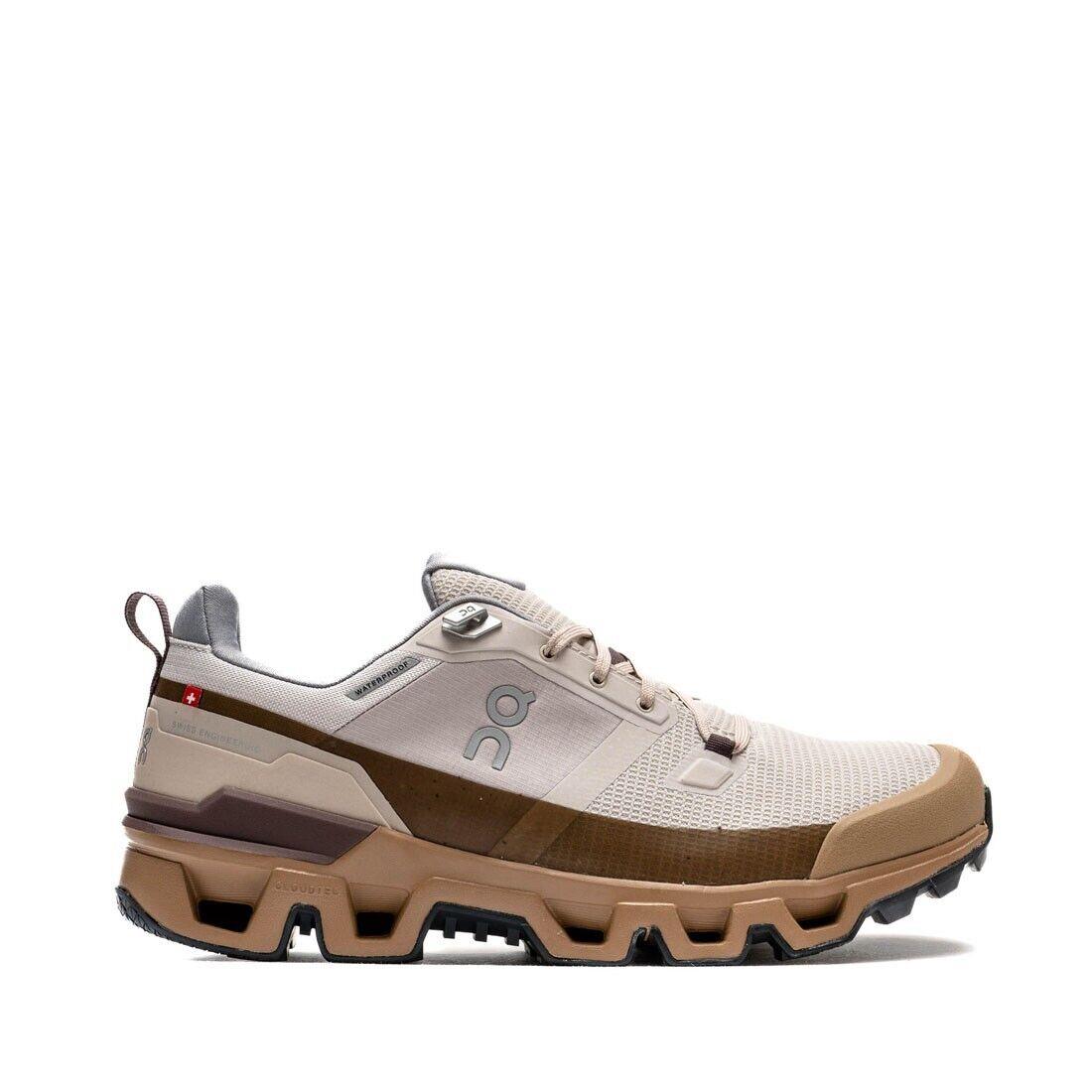 ON Running ON-73.98056 Men`s Cloudwander Waterproof in Pearl Root - Medium