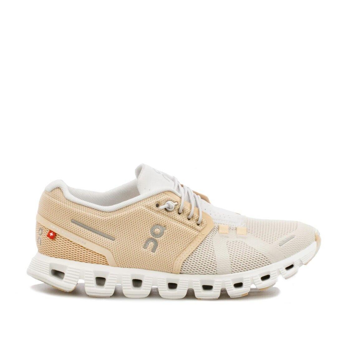 Size 10 - ON Running ON-68.98805 Women`s Cloud 5 Fuse in Savannah/pearl - Medium