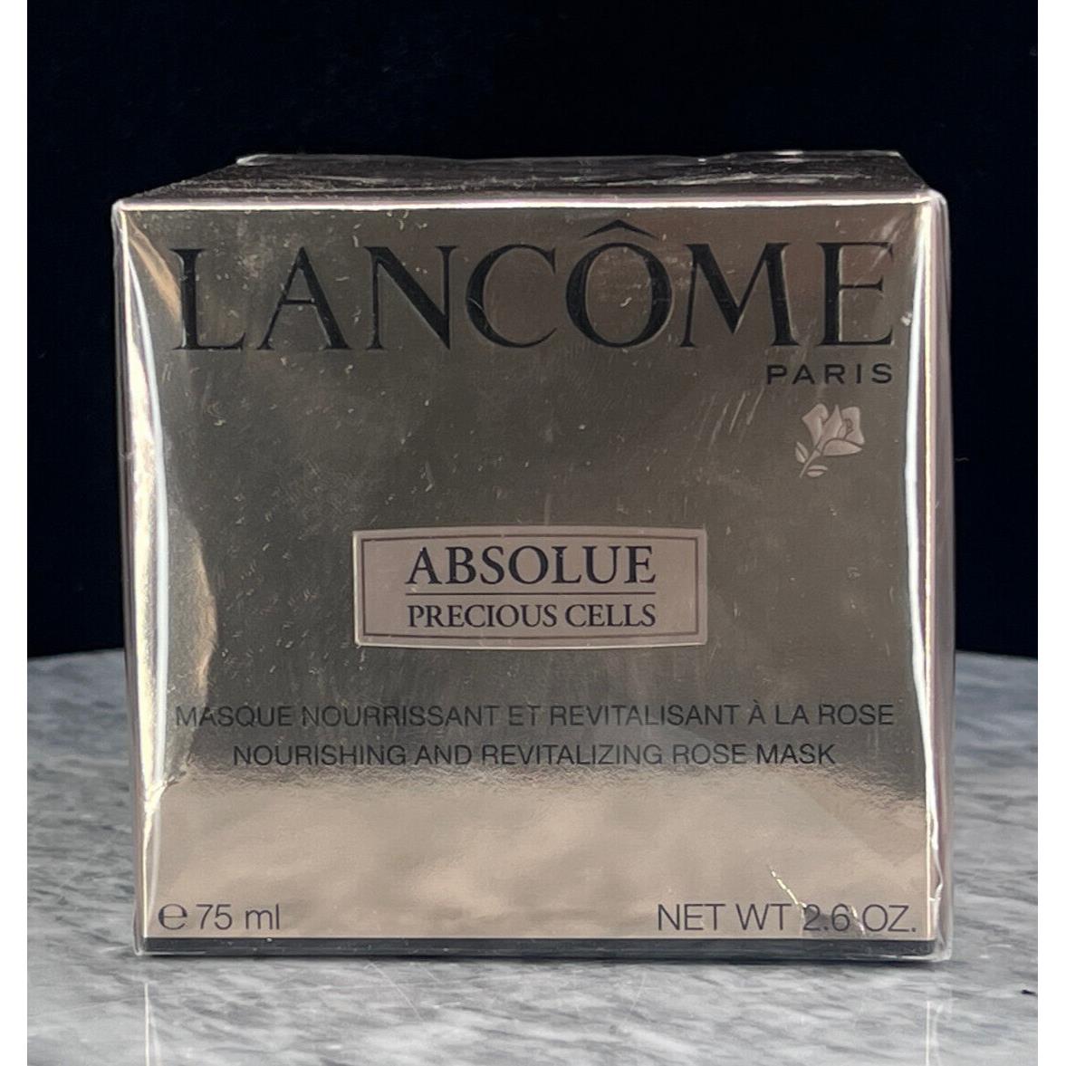 Lancome Absolue Precious Cells Nourishing and Revitalizing Rose Mask 2.6 oz