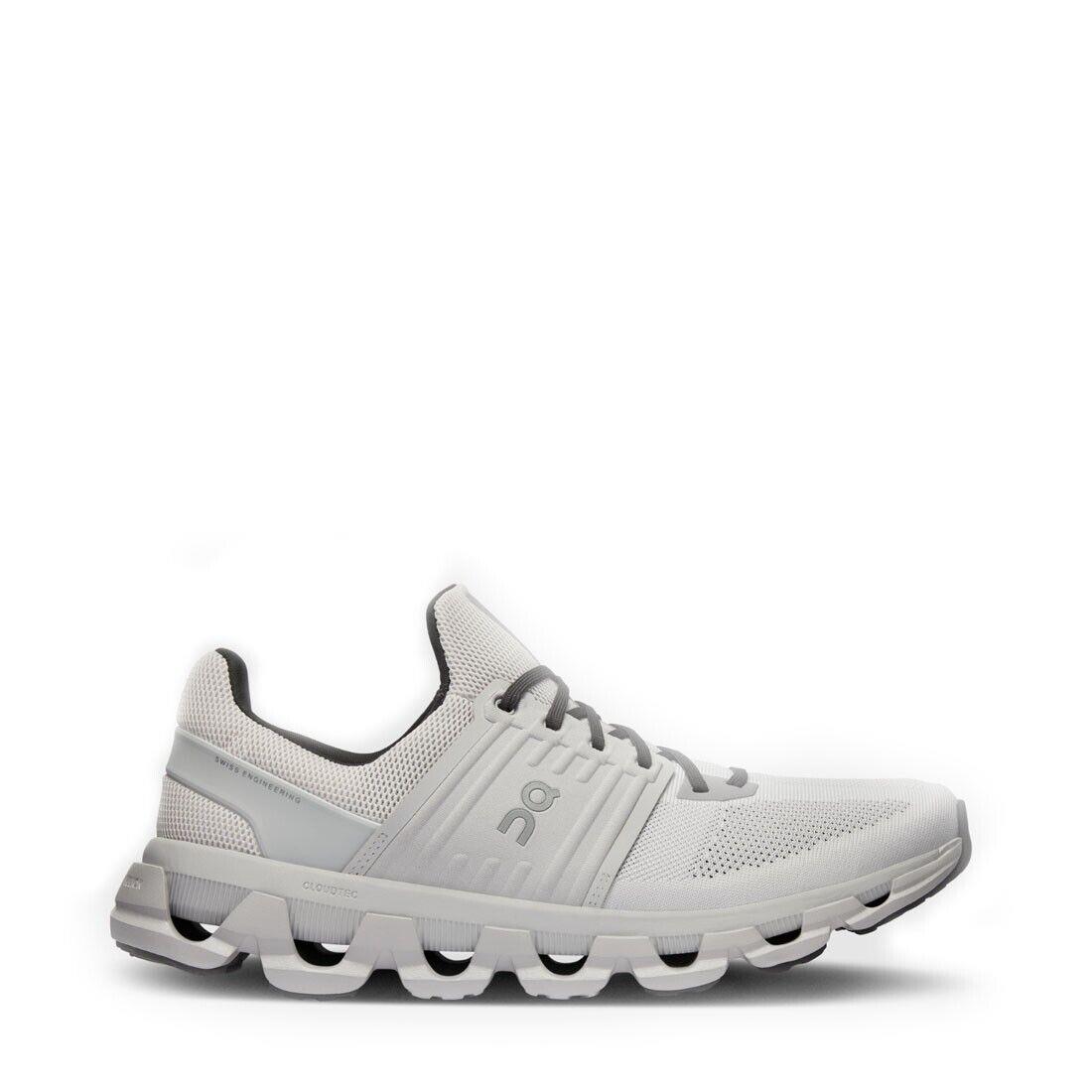 Size 14 - ON Running Women`s Cloudswift 3 AD in White/midnight