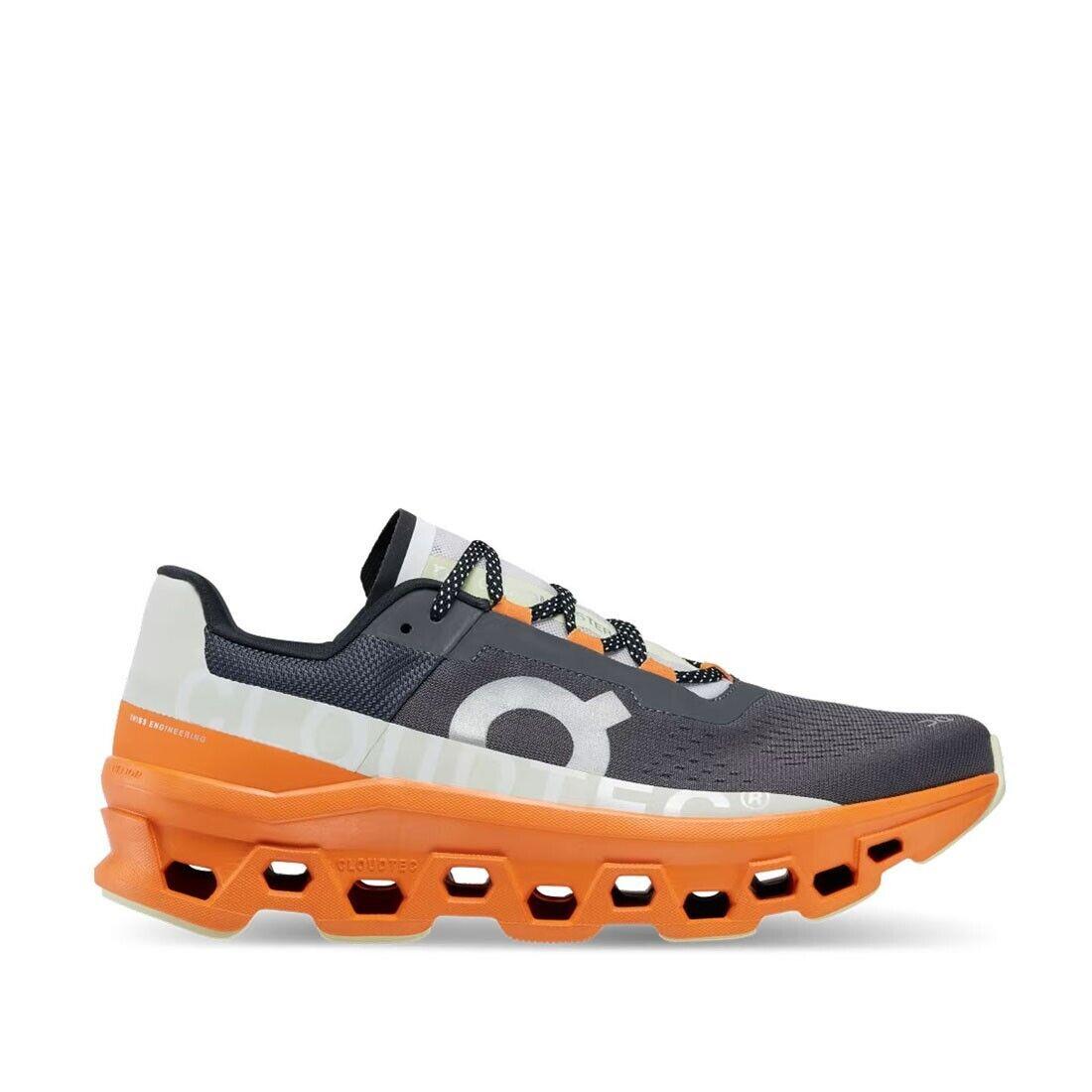 Size 13 - ON Running ON-61.98656 Men`s Cloudmonster Eclipse Turmeric - Medium