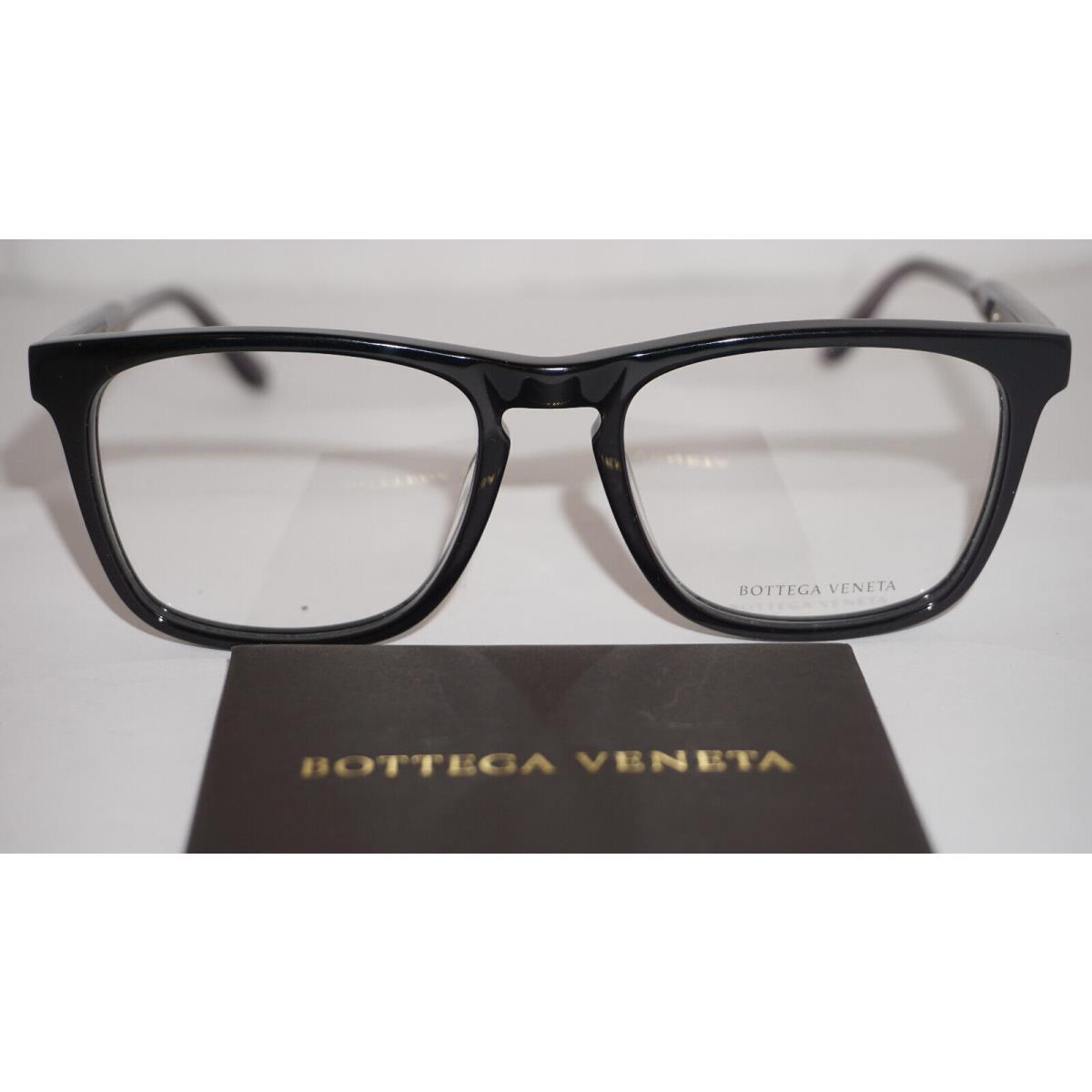 Bottega Veneta Eyeglasses Black Titanium BV0048O 007 52 18 145