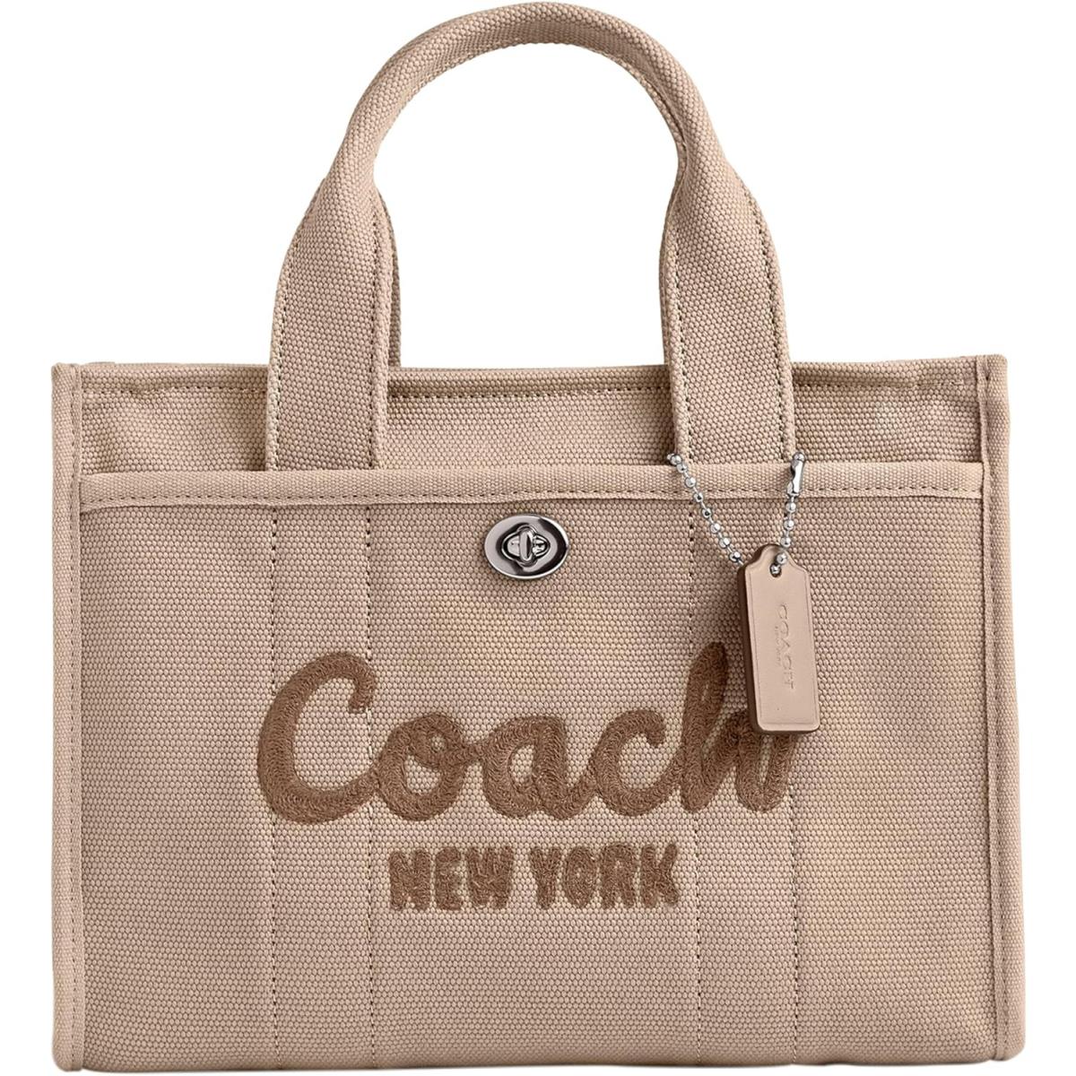 Coach Women`s Cargo Tote 26 Dark Natural