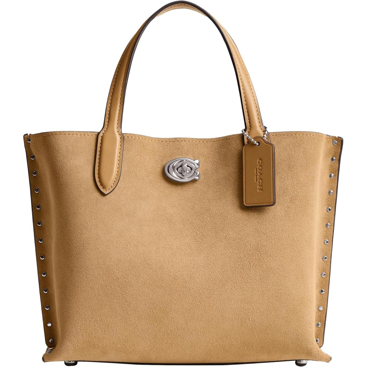 Coach Willow Tote 24 Peanut