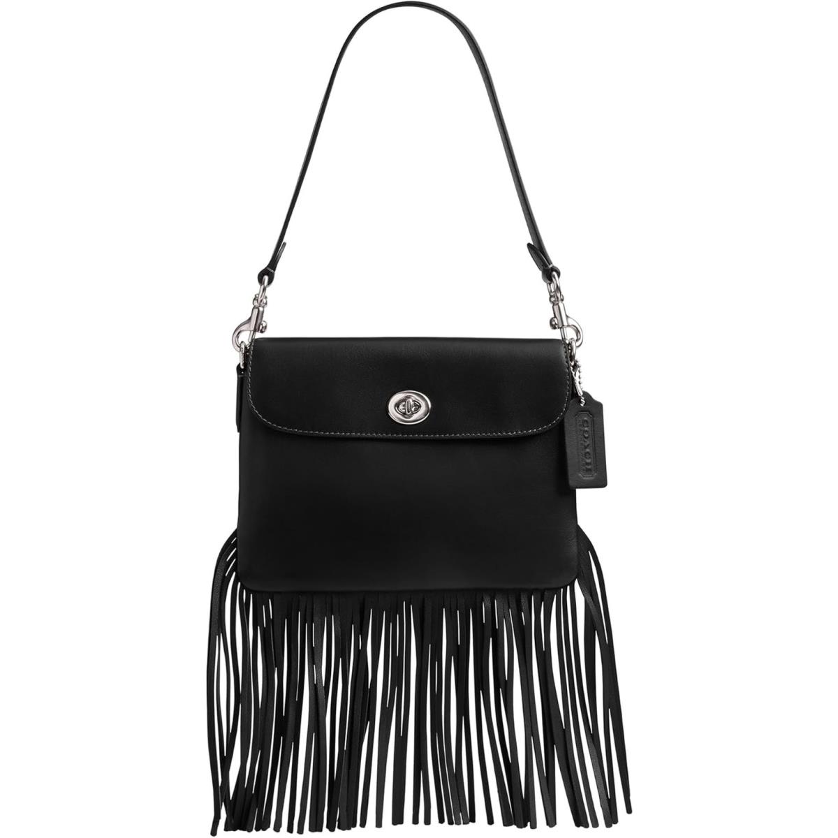 Coach 1965 Fringe Bag Black