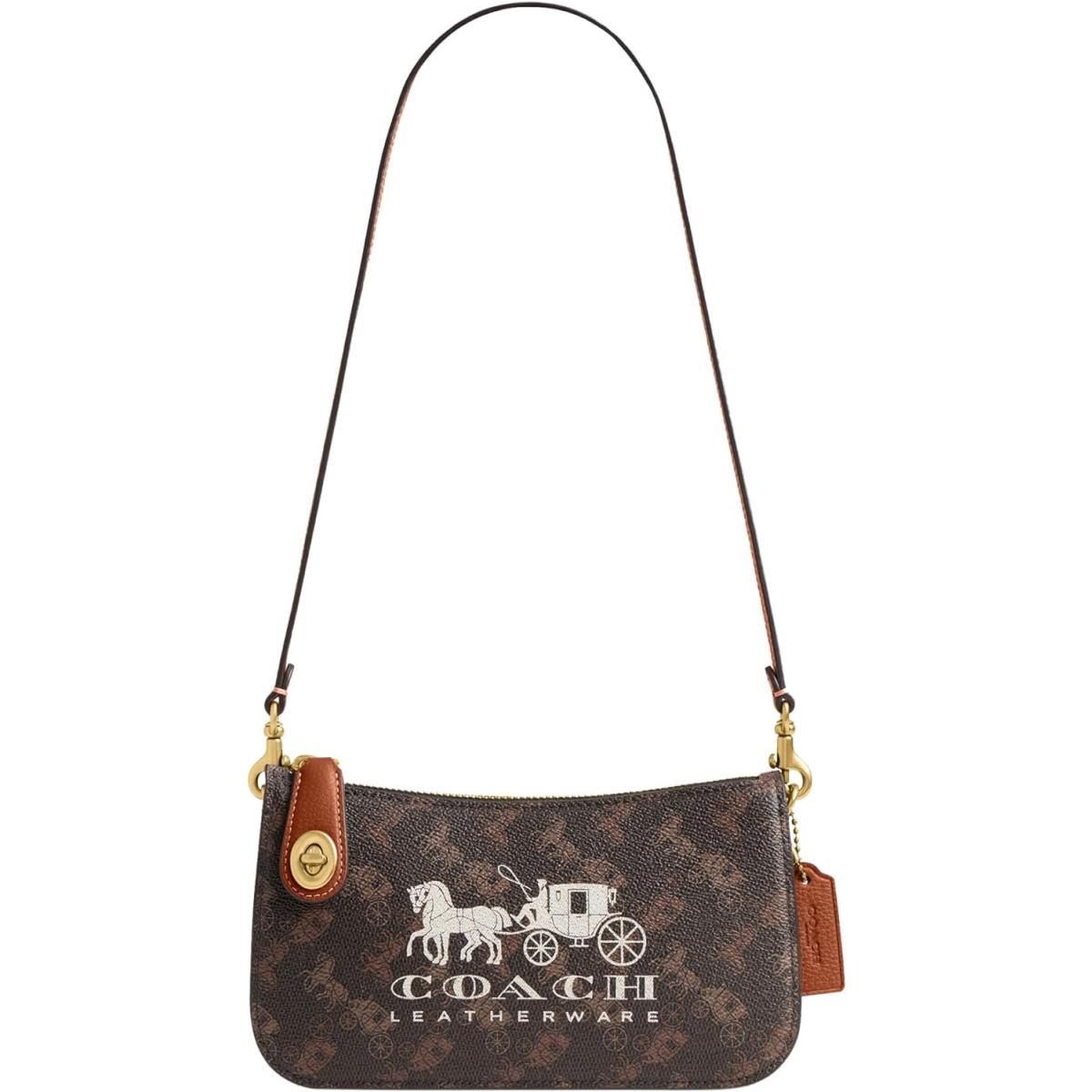 Coach Women`s Penn Shoulder Bag Truffle Burnished Amber