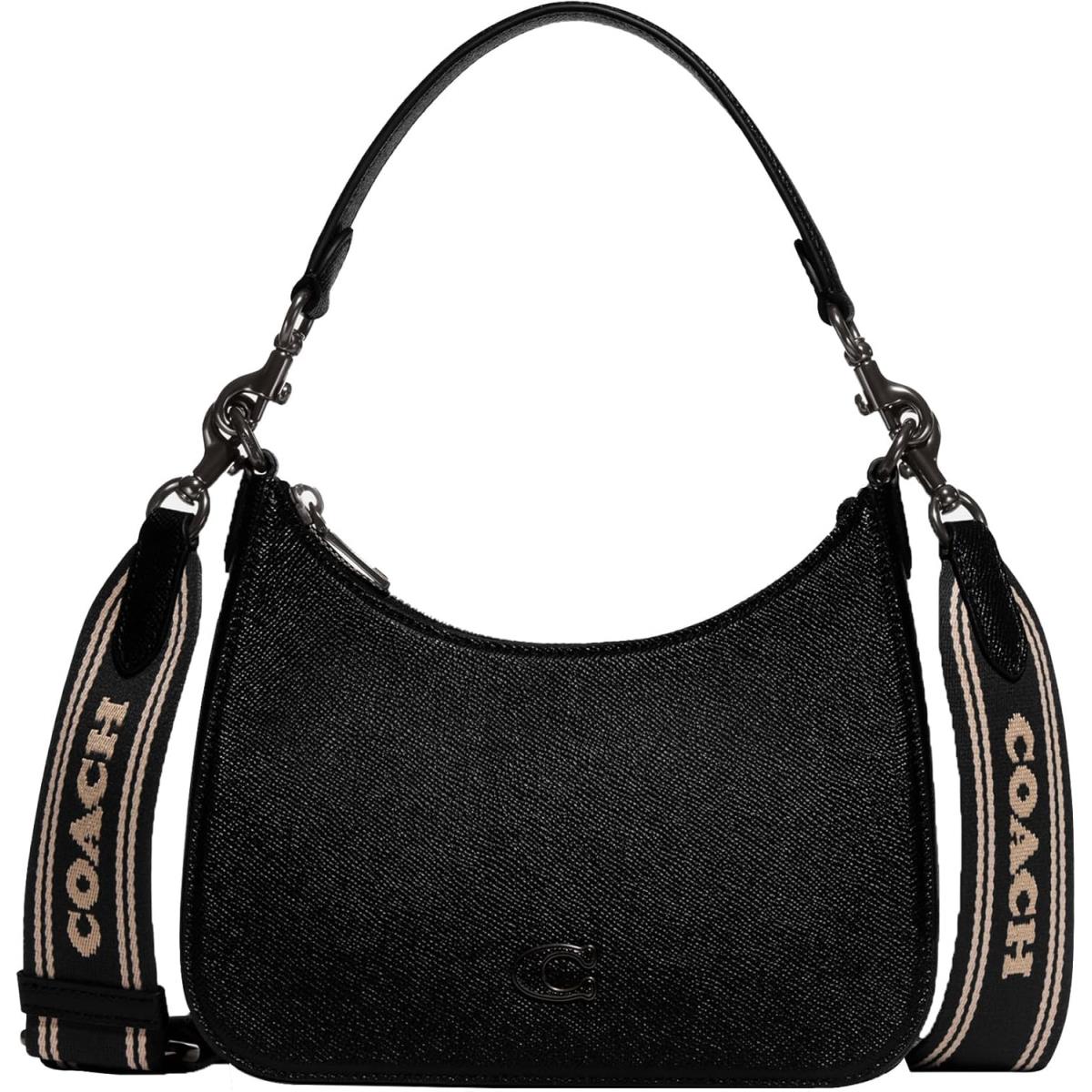 Coach Unisex Hobo Crossbody Bag in Crossgrain Leather