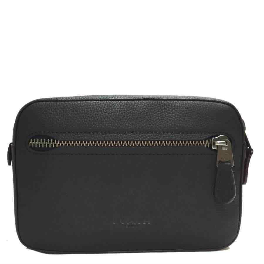 Coach Men`s Black Metropolitan Soft Belt Bag 69354 Qb/bk