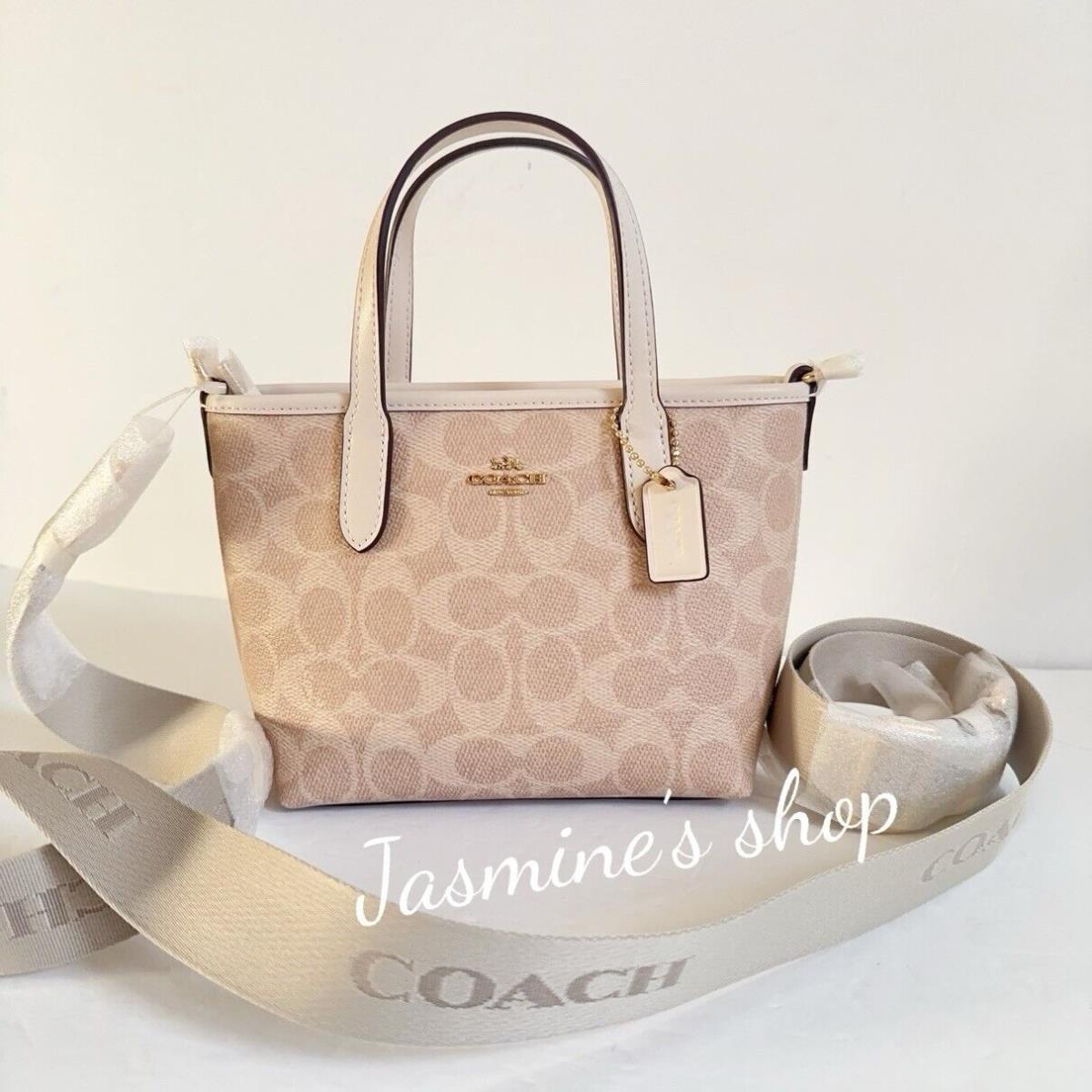 Coach City Mini Tote Bag In Signature Canvas CW032