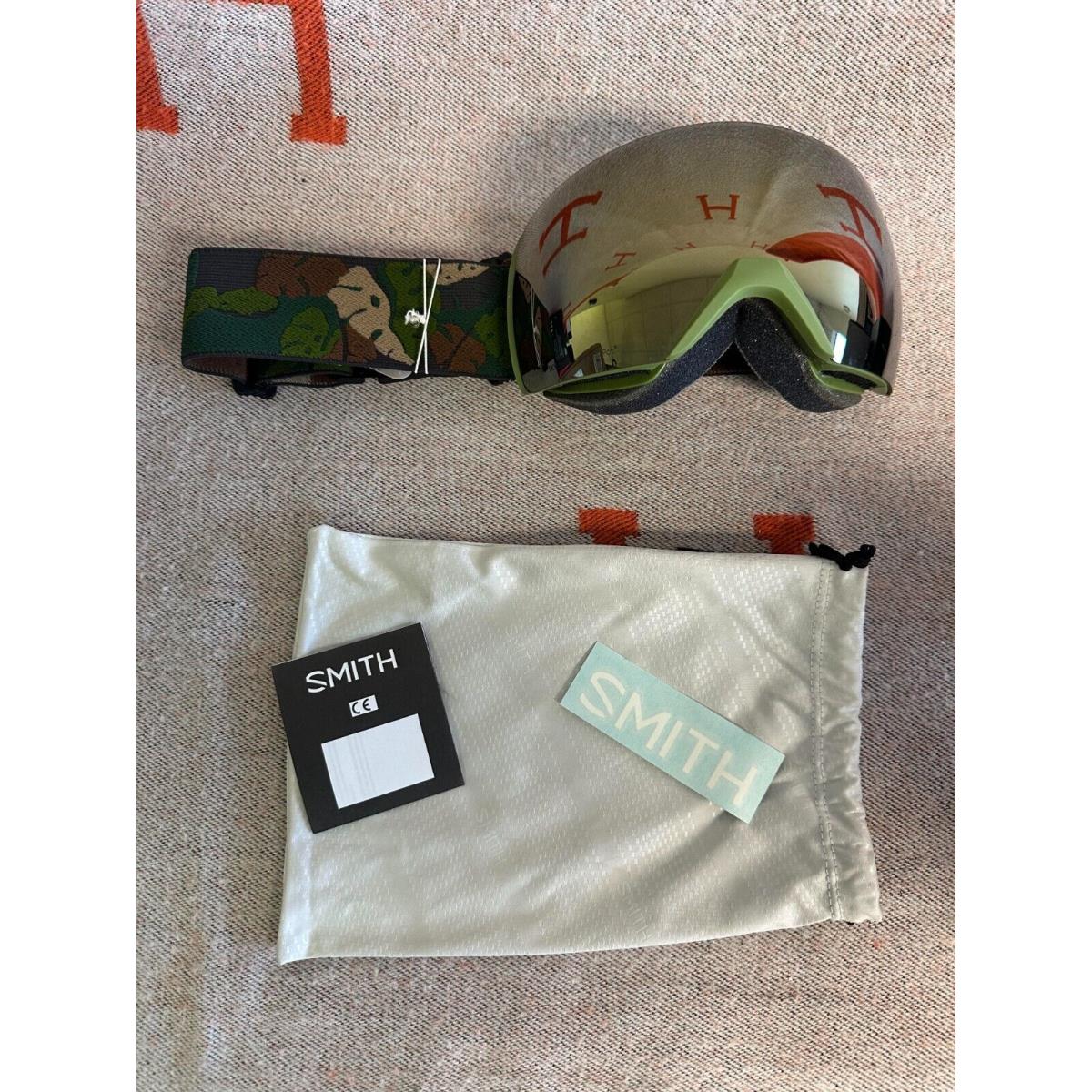 Smith Skyline XL Snow Sport Goggle - Olive Plant Camo Chromapop Sun Black Gold