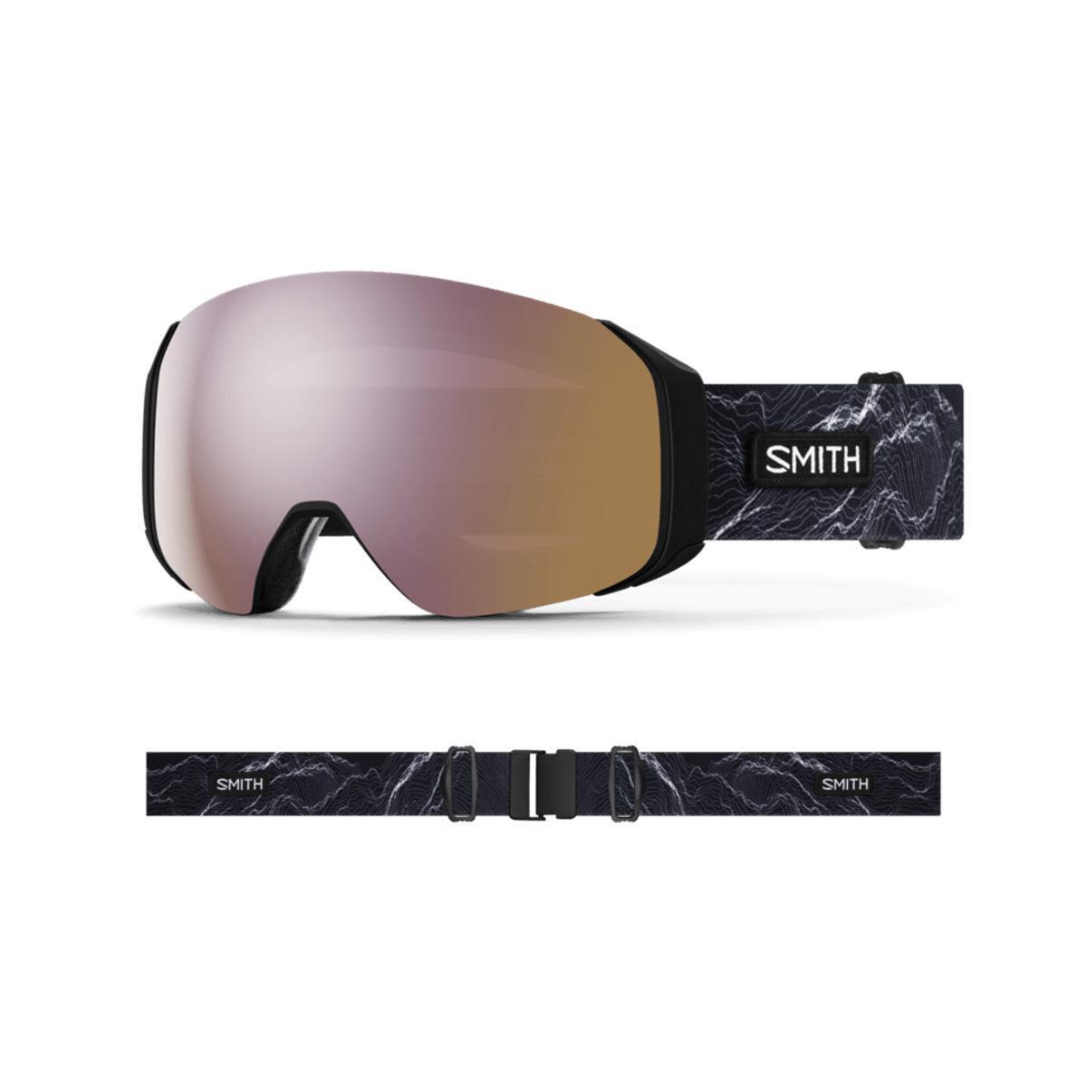 Smith 4D Mag S Snow Goggles Ac- Hadley Hammer w/ Chromapop Everyday Rose Gold