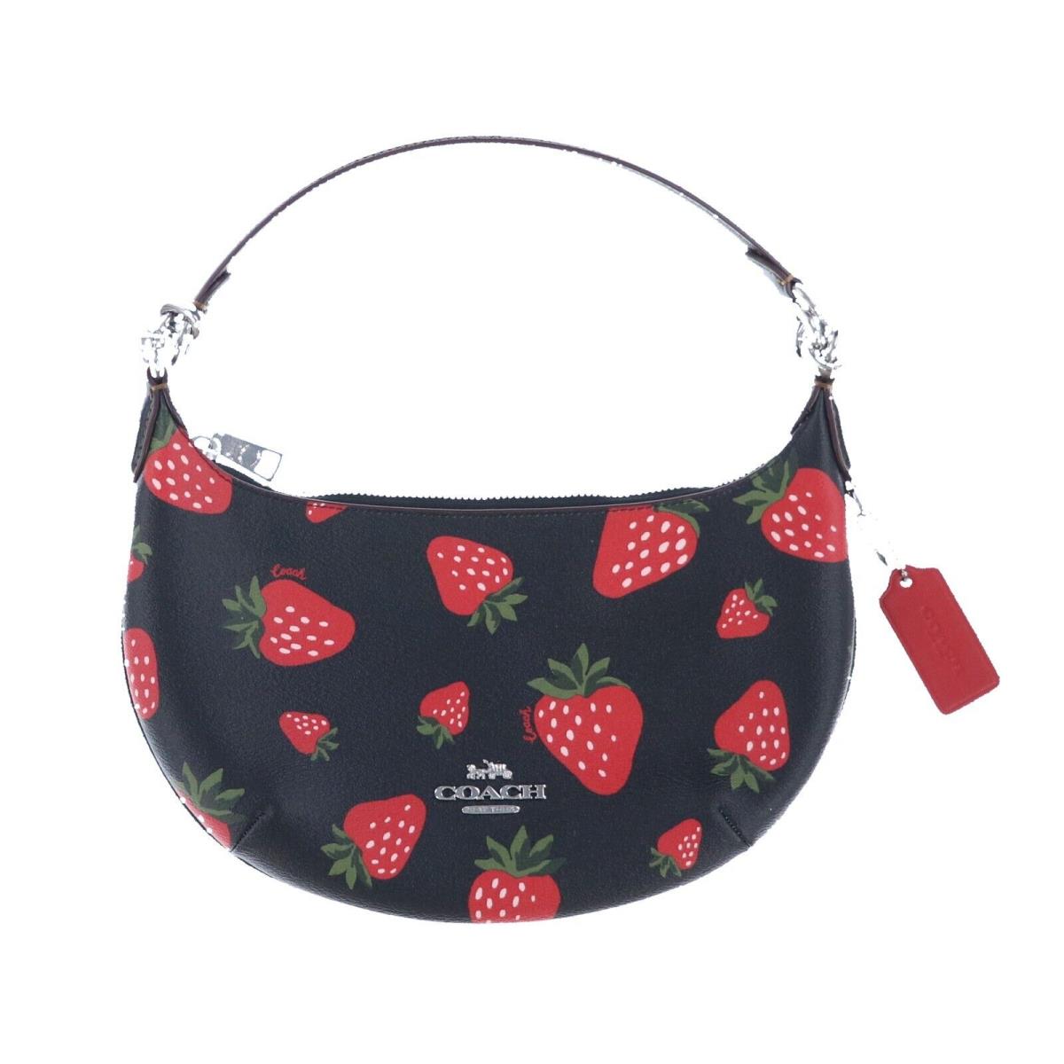 Coach Payton Hobo Shoulder Bag Purse Logo Handbag Strawberry Monogram Tote