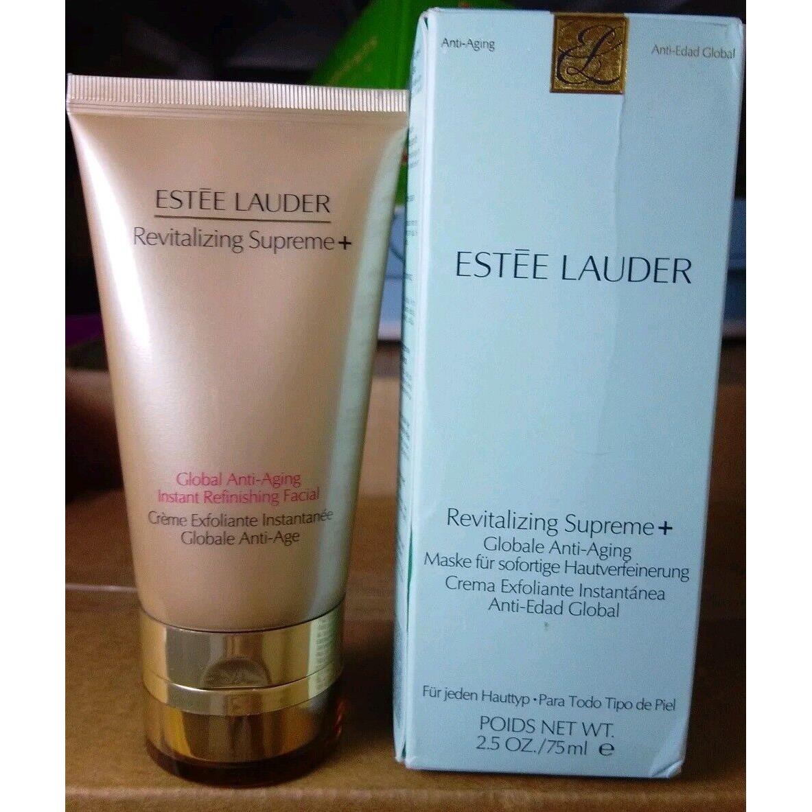 Estee Lauder Revitalizing Supreme + Global Anti Aging Instant Refinishing Facial