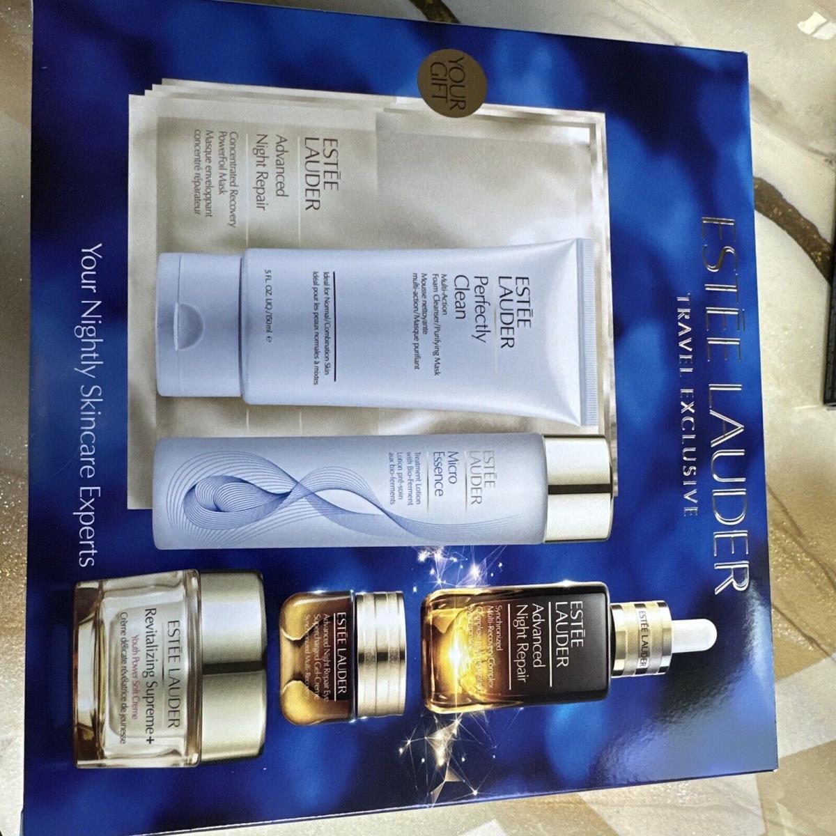 Estee Lauder Travel Exclusive Your Nightly Skincare Experts 6 Piece Gift Set