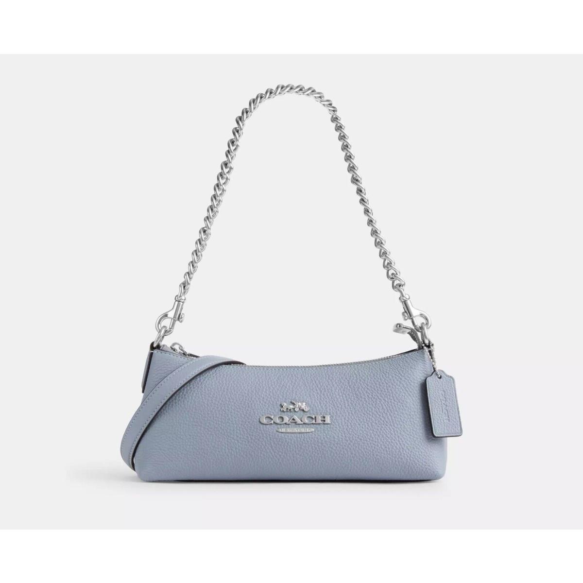 Coach Charlotte Shoulder Bag Silver/grey Mist