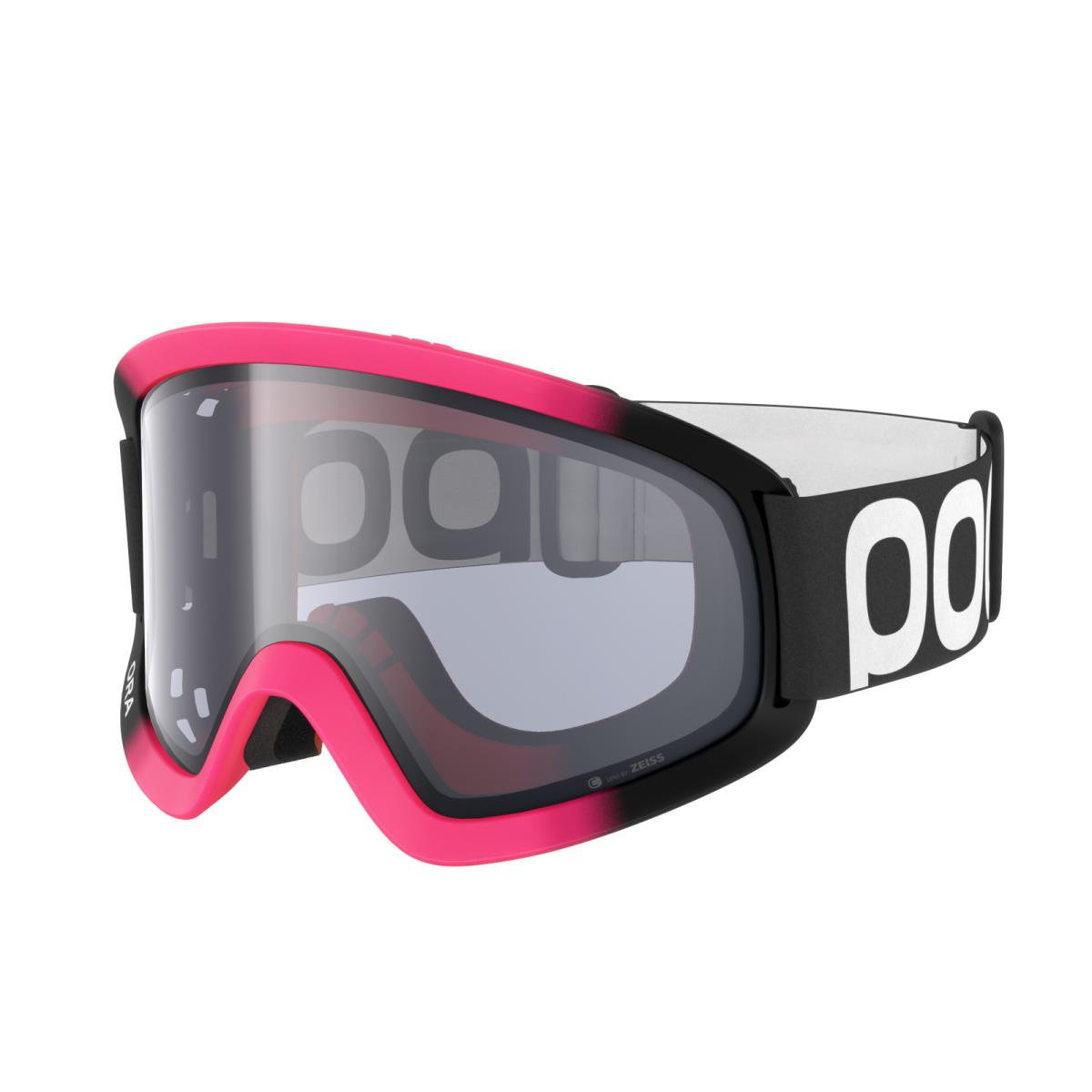 Poc Ora Clarity Goggle- Flouro Pink/ Black + Free Poc Hat or Cycling Socks W/p